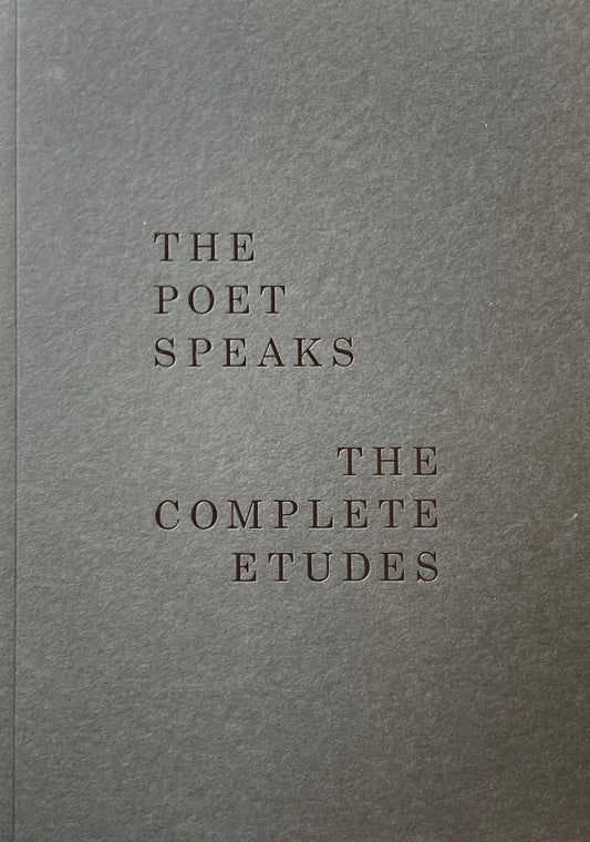 The Poet Speaks The Complete Etudes キンズバーグへのオマージュ