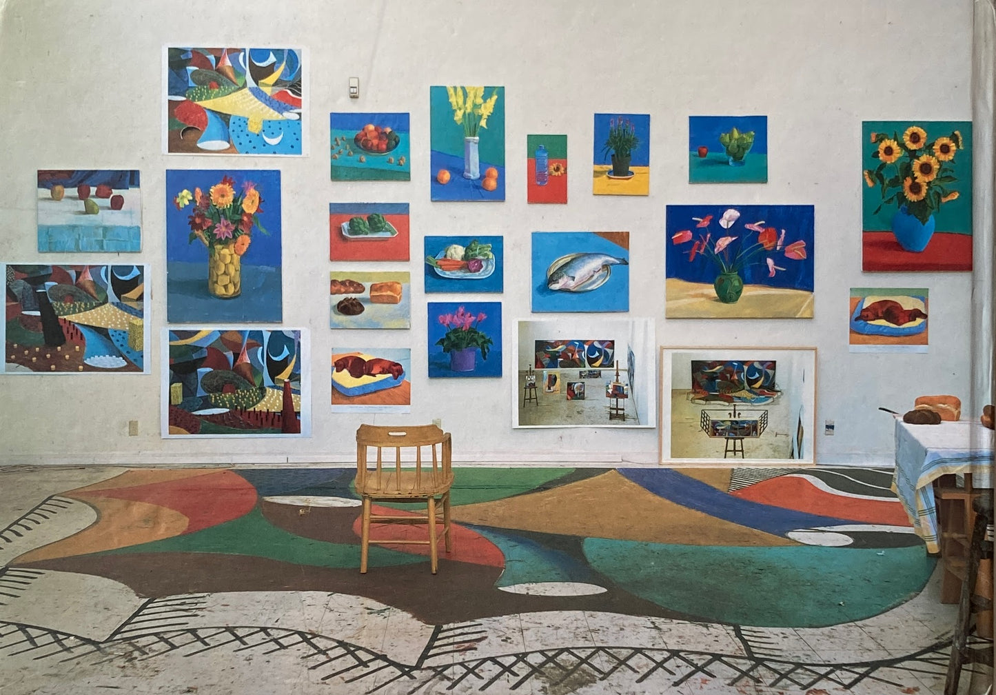 David Hockney Paintings and Photographs of Paintings デイヴィッド・ホックニー
