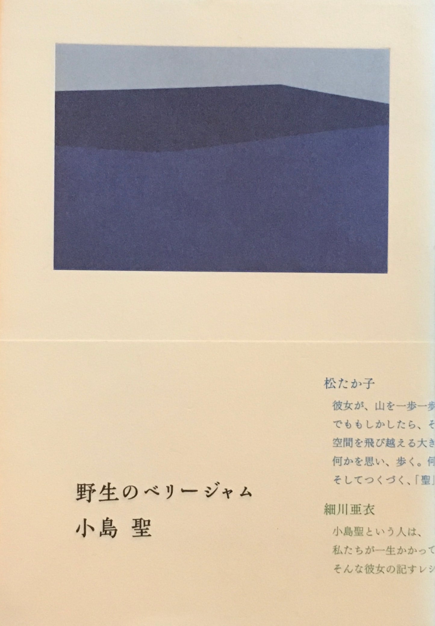 野生のベリージャム 小島聖