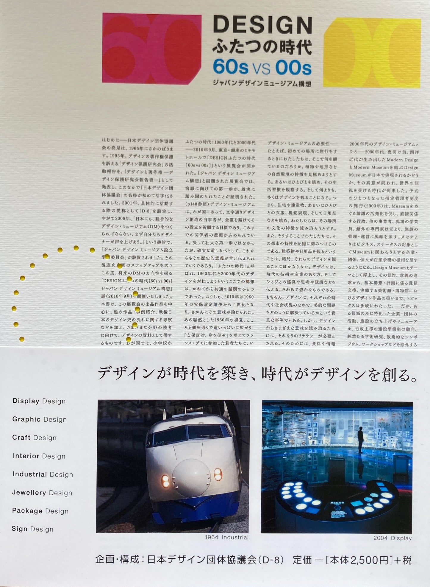 DESIGNふたつの時代 60s VS 00s ジャパンデザインミュージアム構想