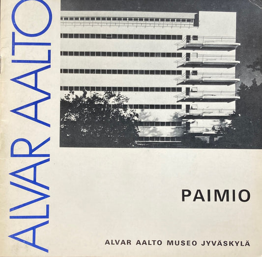 ALVAR AALTO PAIMIO 1929-1933