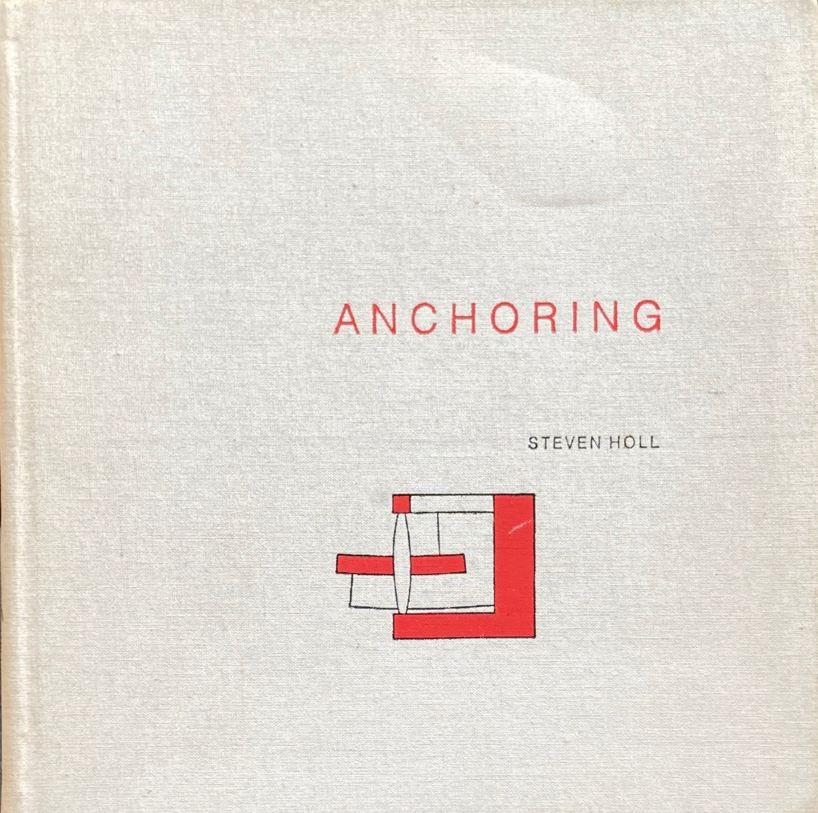 ANCHORING STEVEN HOLL スティーブン・ホール – smokebooks shop