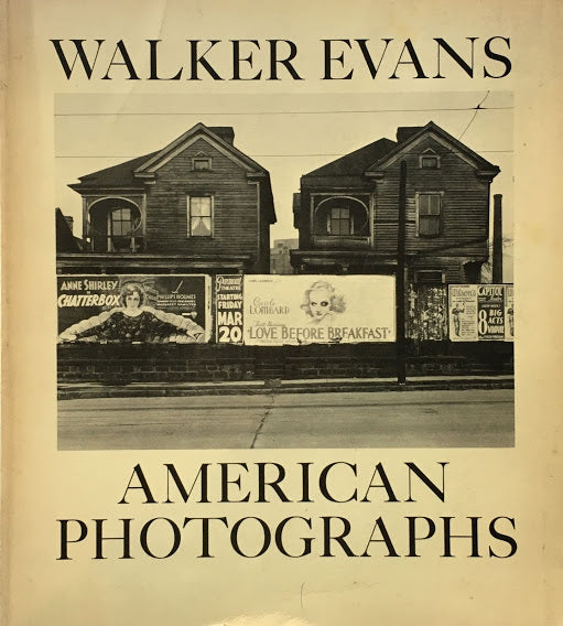 AMERICAN PHOTOGRAPHIS Walker Evans ウォーカー・エヴァンス写真集