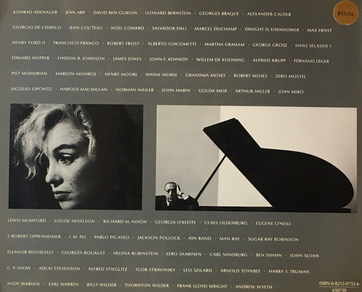 ONE MIND’S EYE Arnold Newman アーノルド・ニューマン写真集
