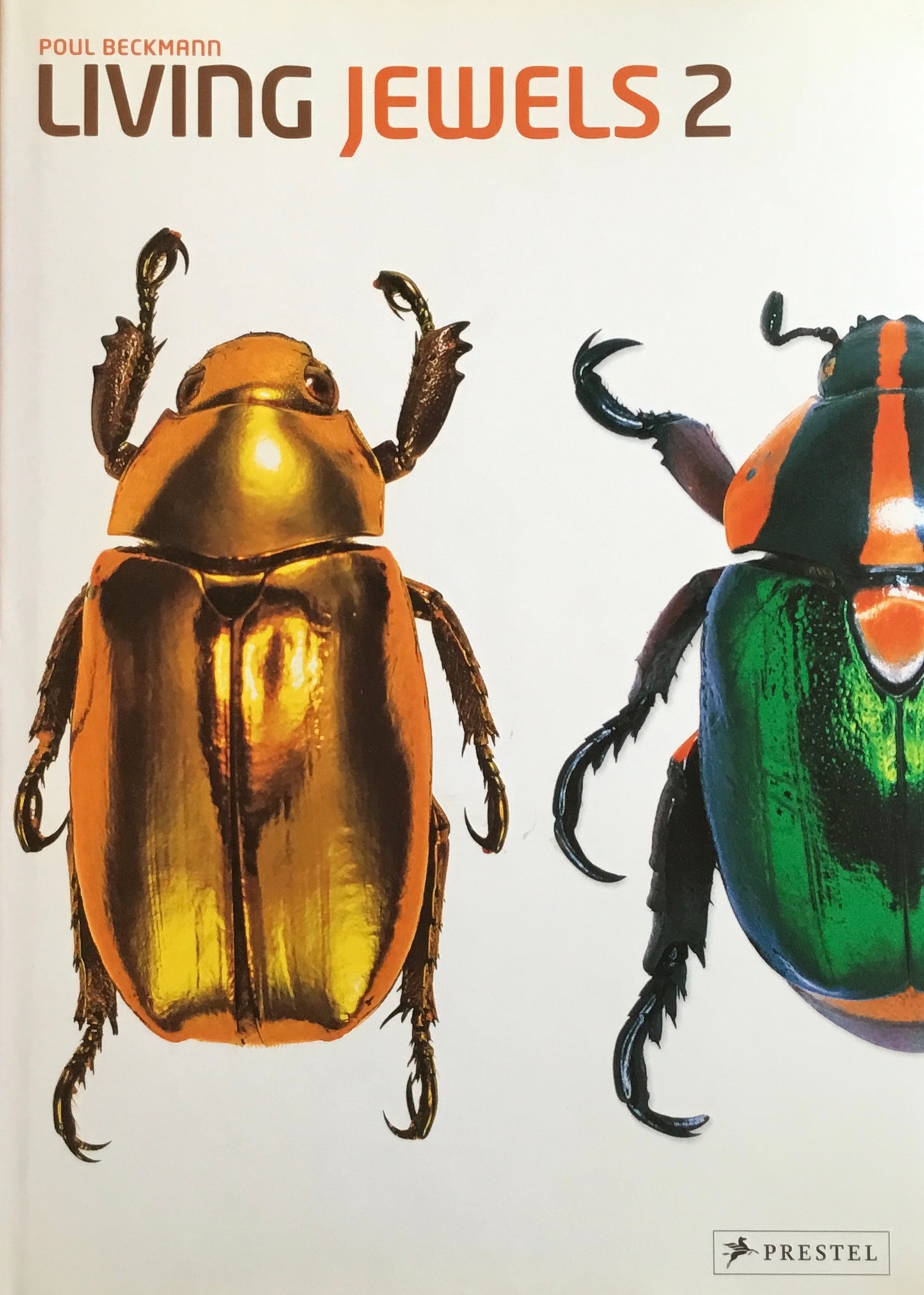 Living Jewels1,2 The Natural Design of Beetles Poul Beckmann 2冊セット