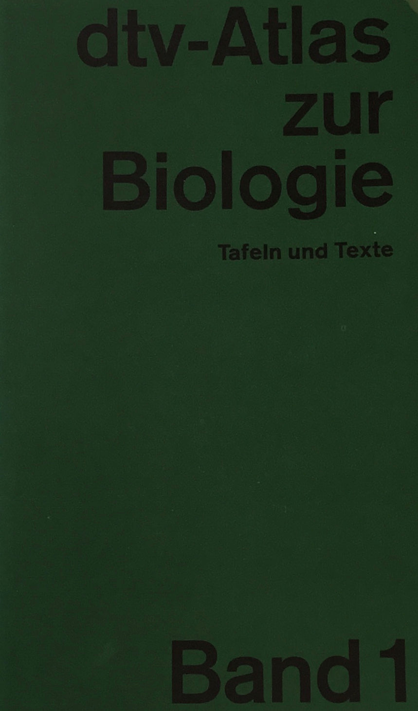 dtv-Atlas zur Biologie Band 1・2 Pflanzen und Tiere Europas 3冊セット