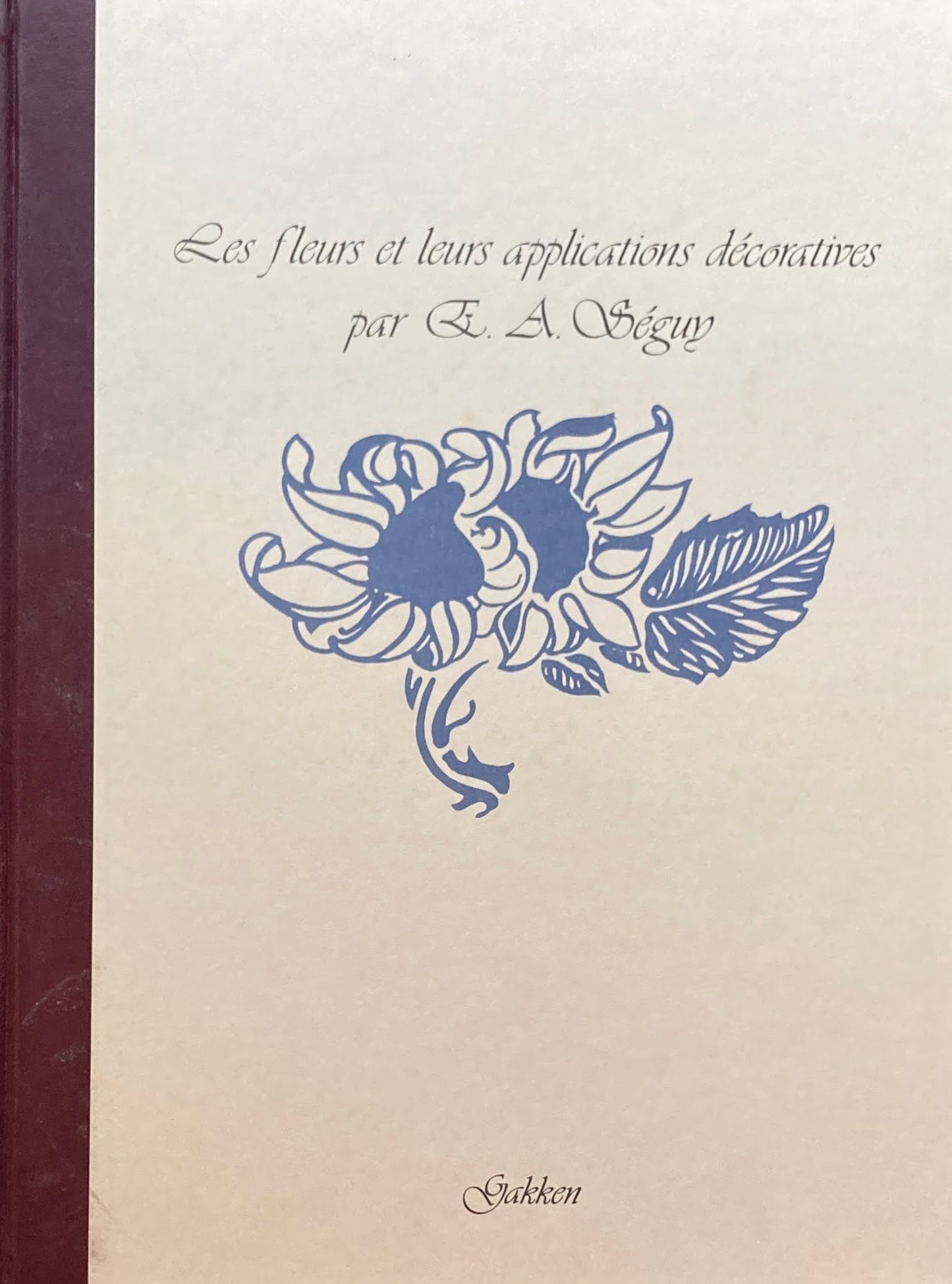 ヨーロッパ花の装飾文様 1,2 全2冊 函入 グラッセ&セギ―