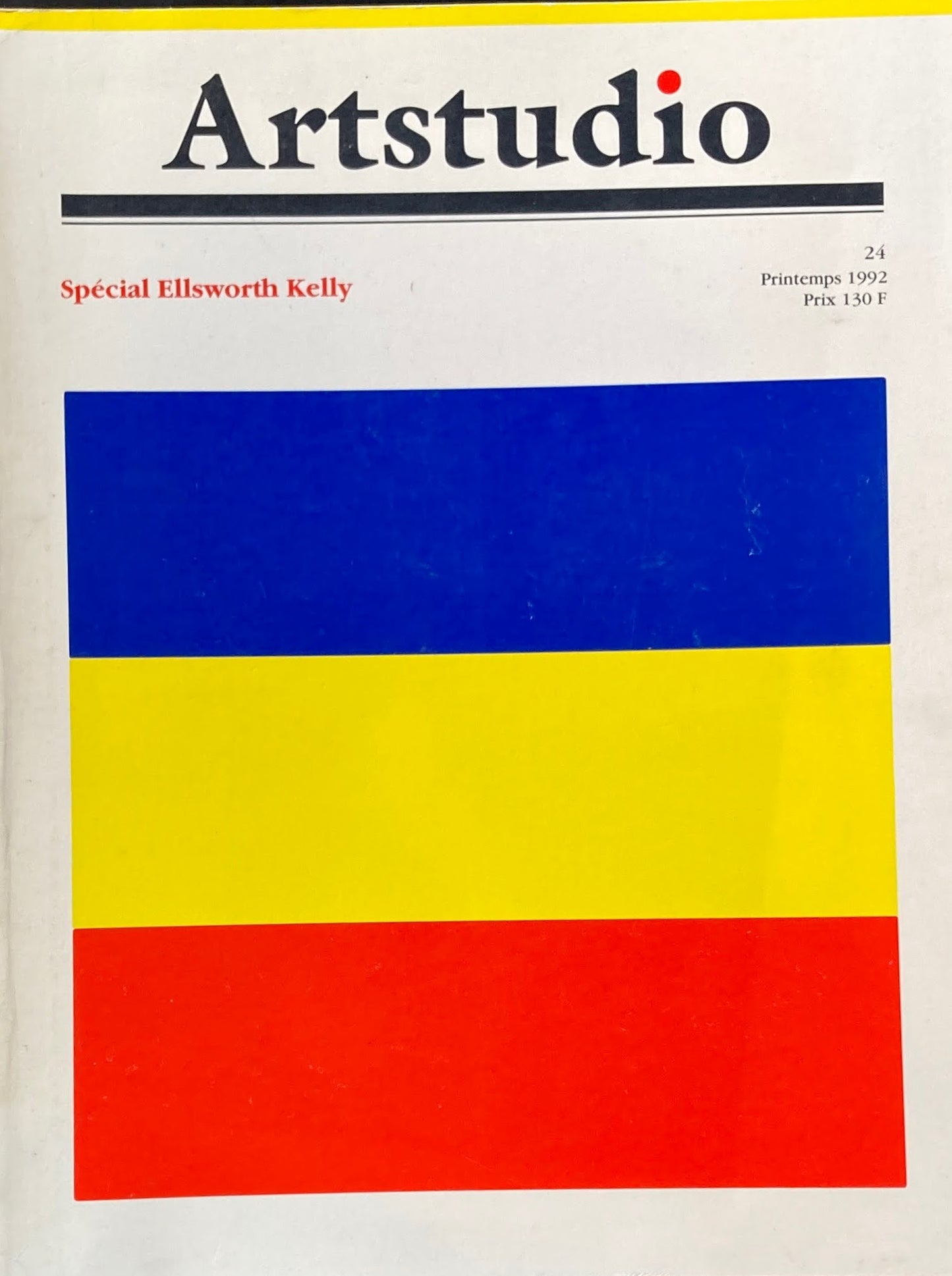 Artstudio 24 Printemps1992 Special Ellsworth Kelly エルズワース・ケリー