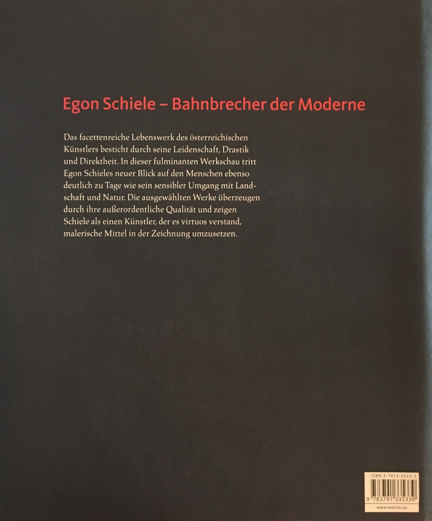 Egon Schiele Klaus Albrecht Schröder
