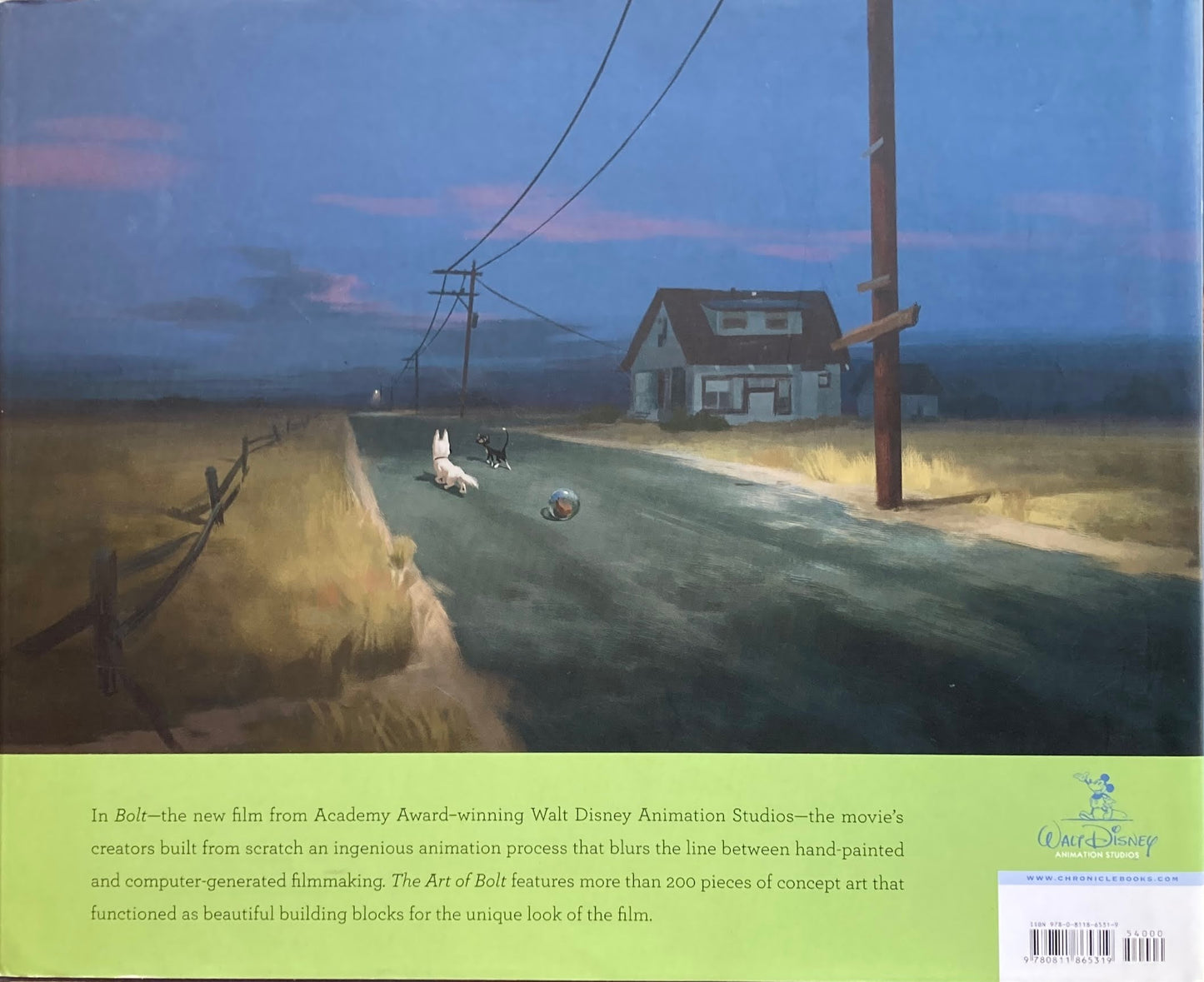 The Art of Bolt Mark Cotta Vaz Disney