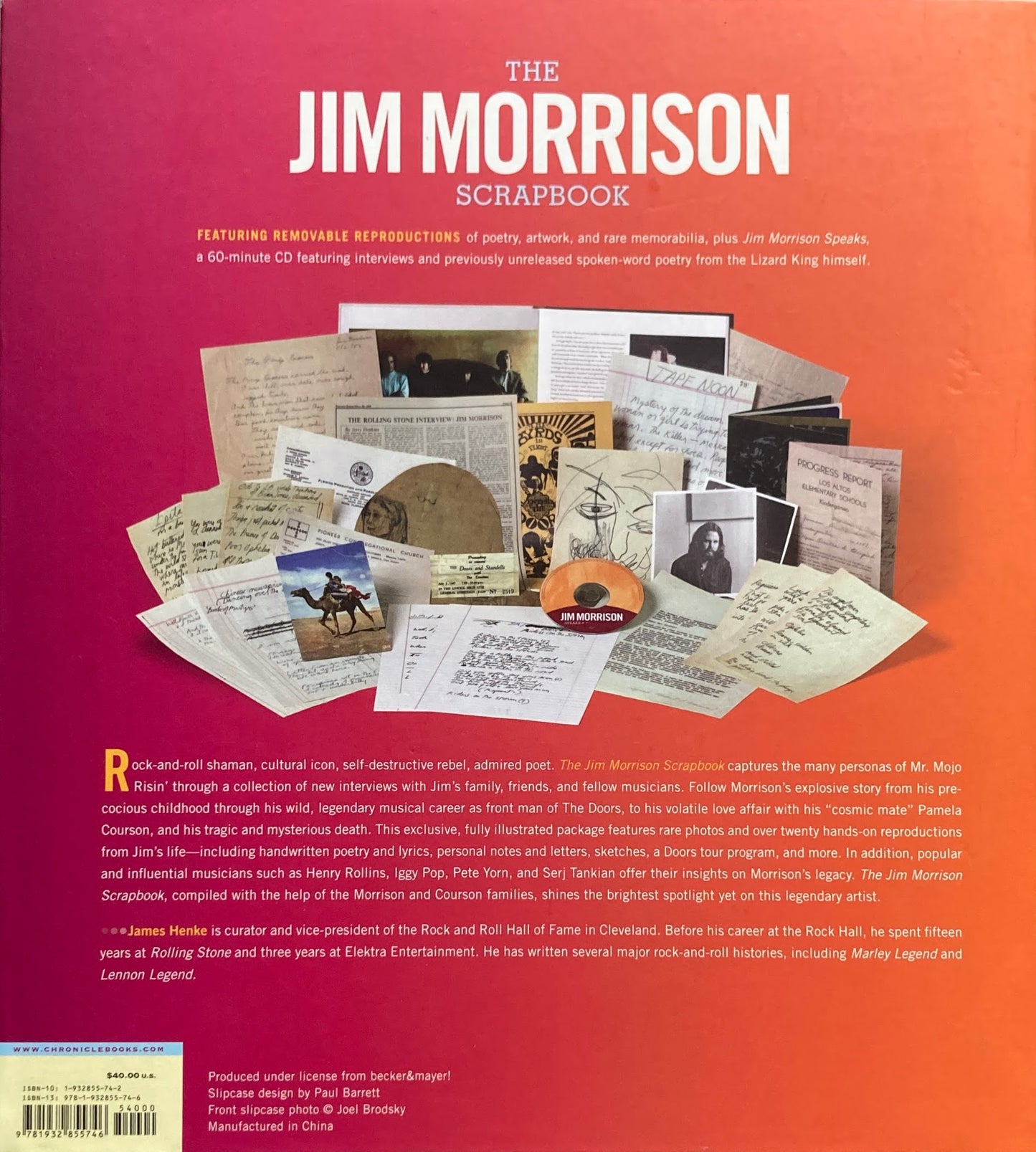 The Jim Morrison Scrapbook James Henke