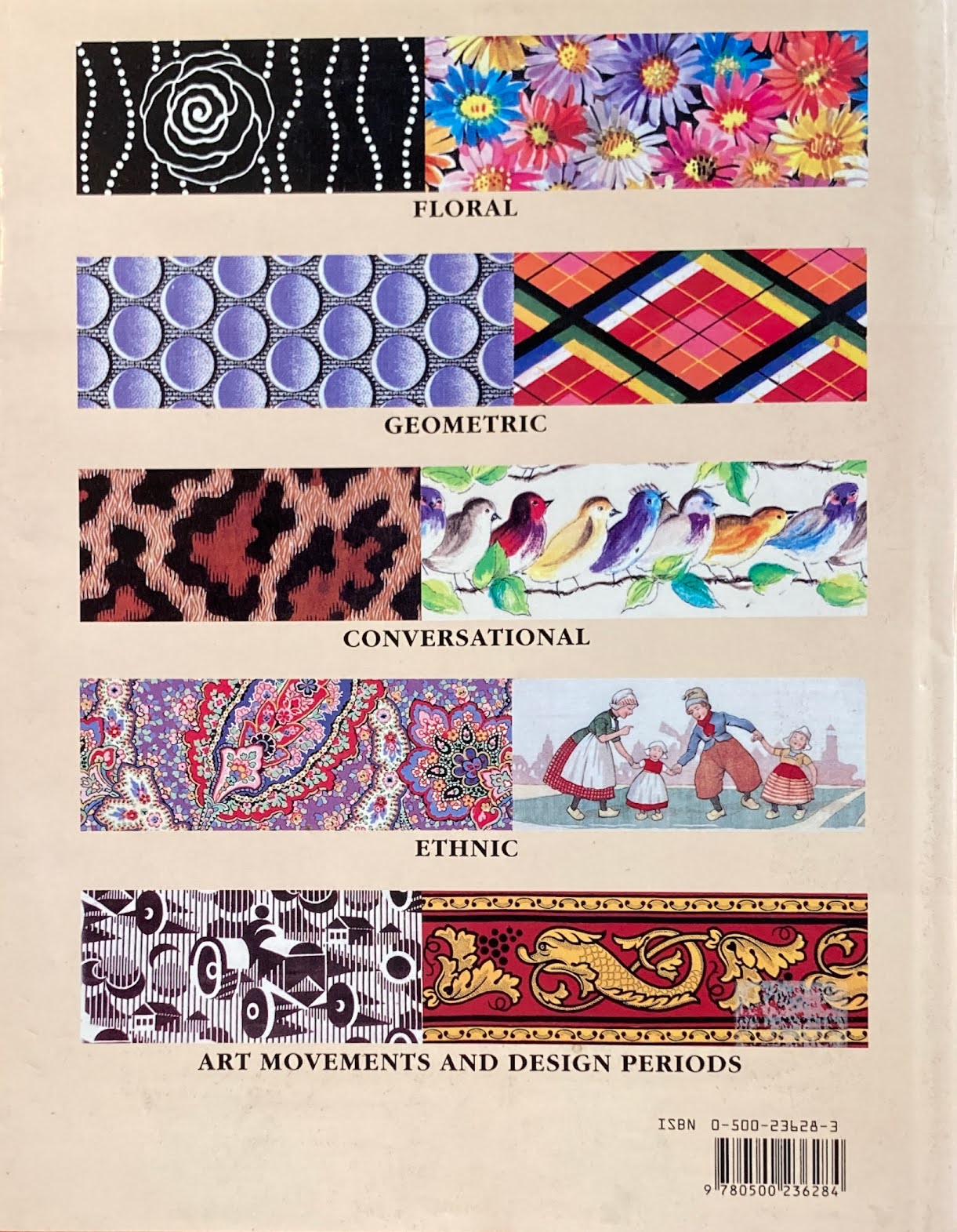 Textile Designs 200 Years of Patterns for Printed Fabrics arranged by Motif, Colour, Period and Design