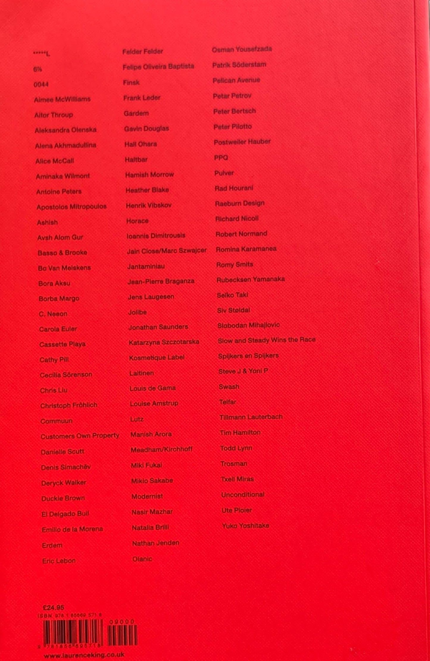100 New Fashion Designers Hywel Davies