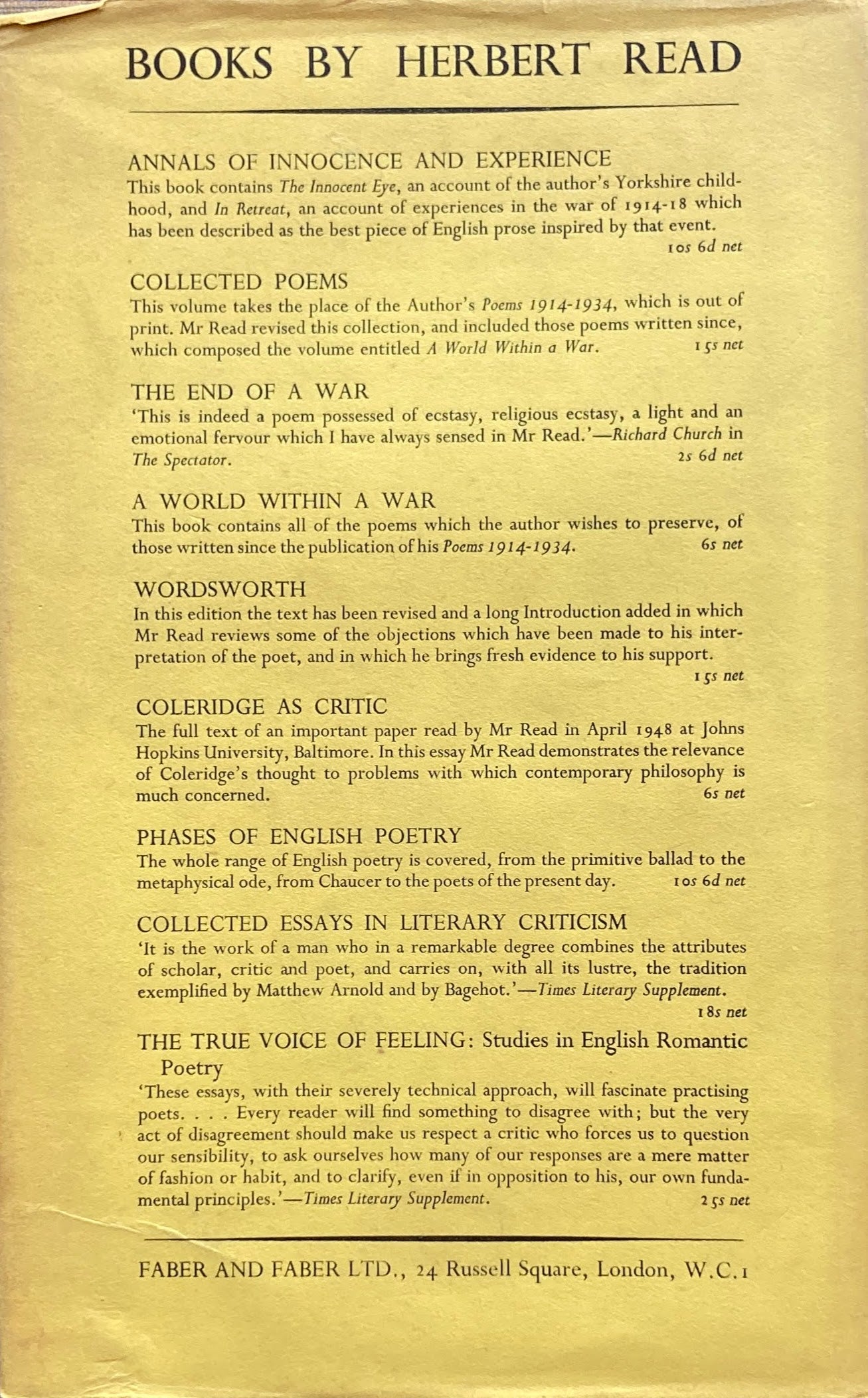 Art & Industry Herbert Read New &Revised edition インダストリアル・デザイン ハーバート・リード