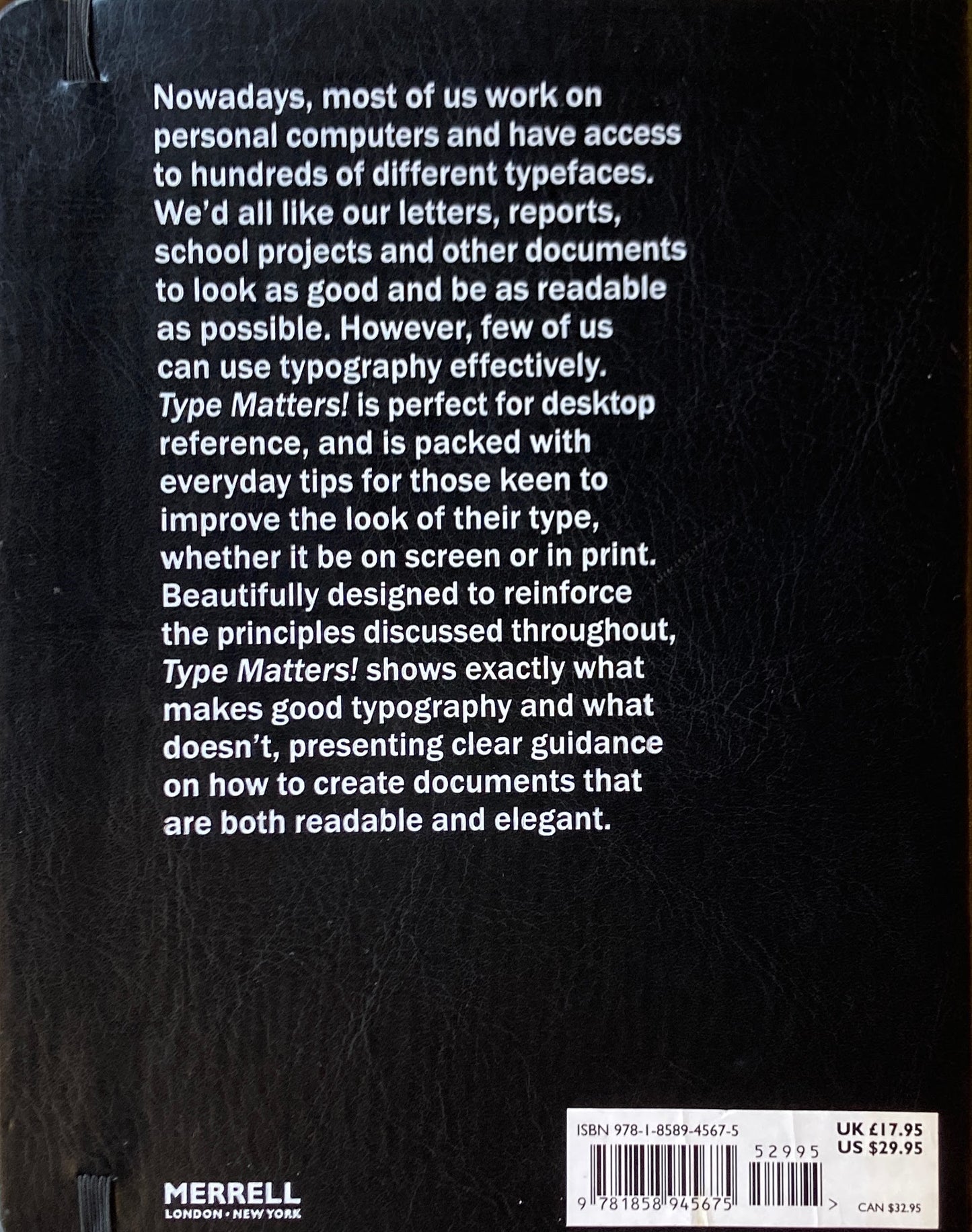 Type Matters! simple tips for everyday typography Jim Williams