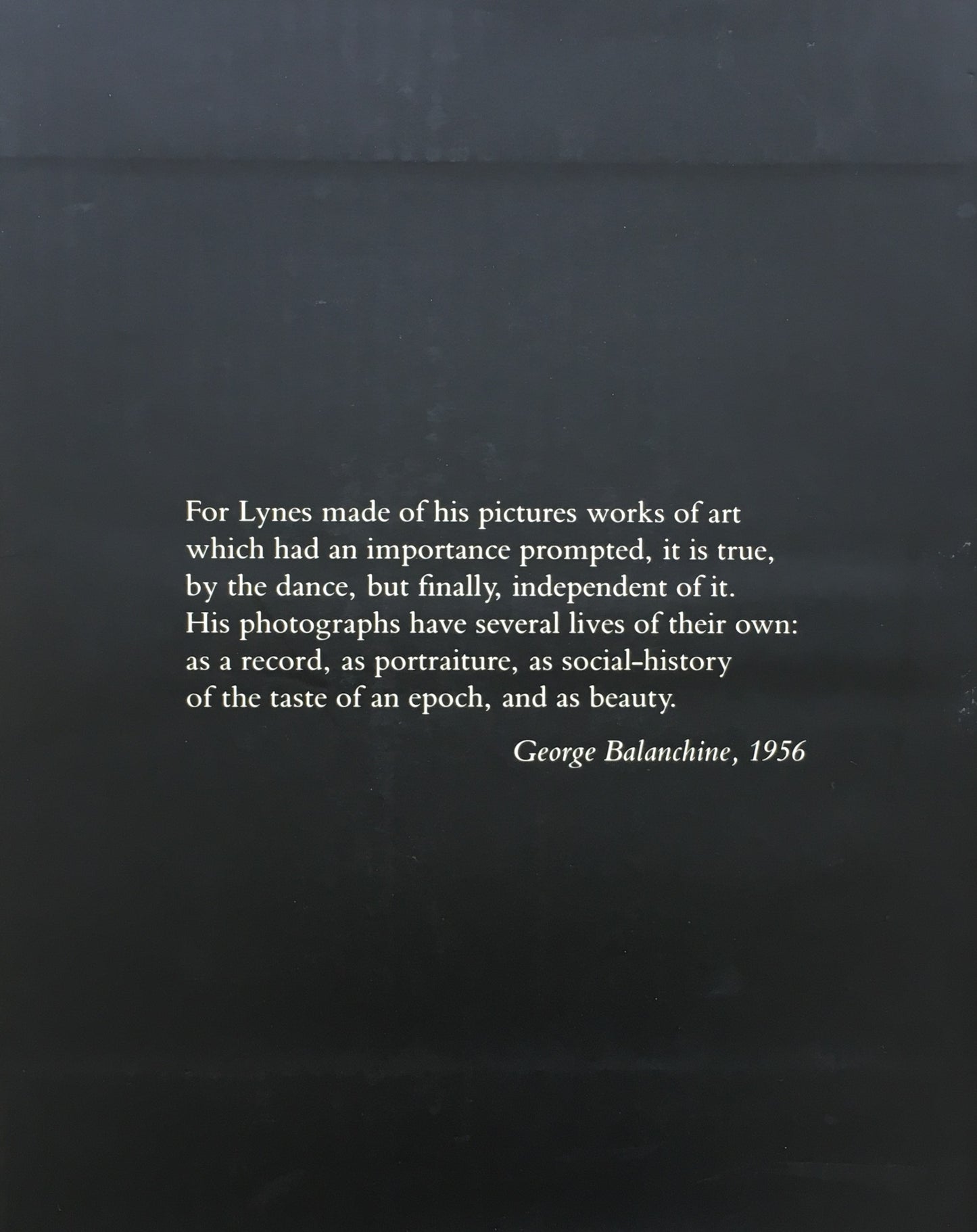 Ballet George Platt Lynes