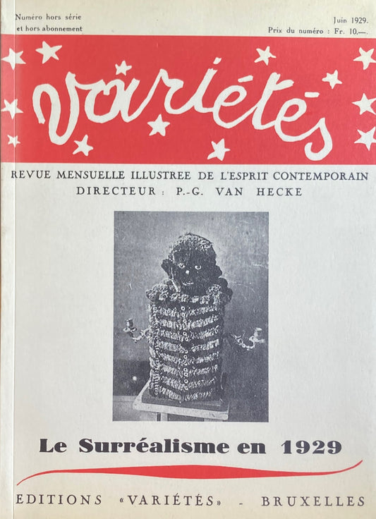 Variétés le Surrealism en 1929 Collection Fac-similé