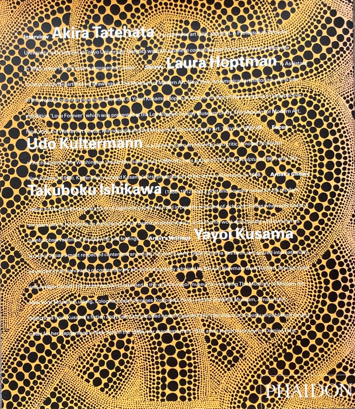 Yayoi Kusama 草間彌生 Phaidon Contemporary Artists Series