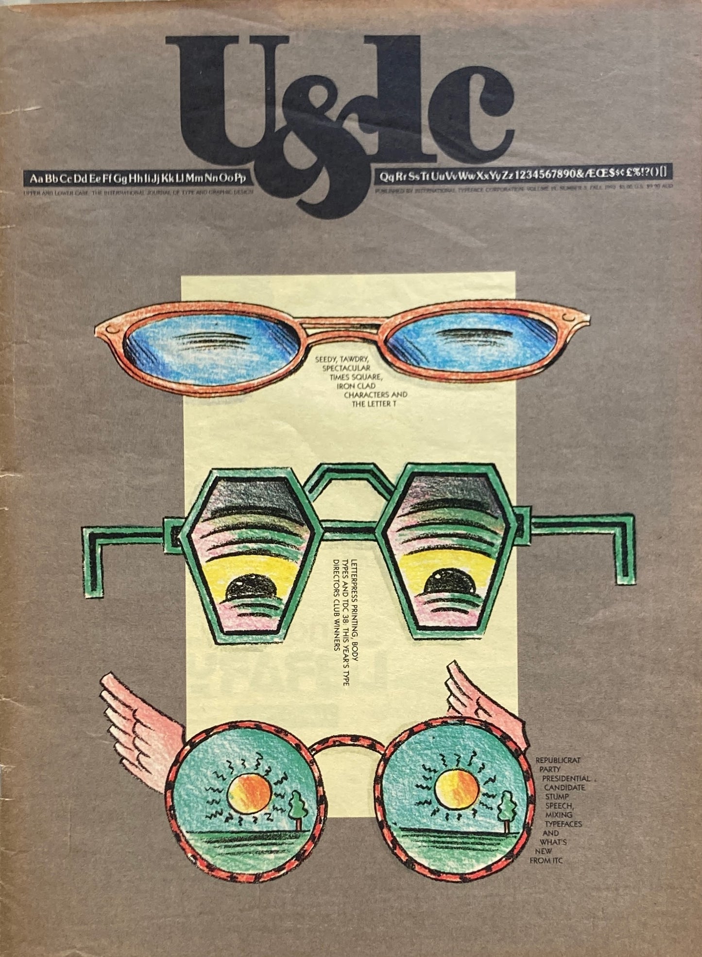 U&lc Upper and lower case volume19.Number3. 1992 FALL