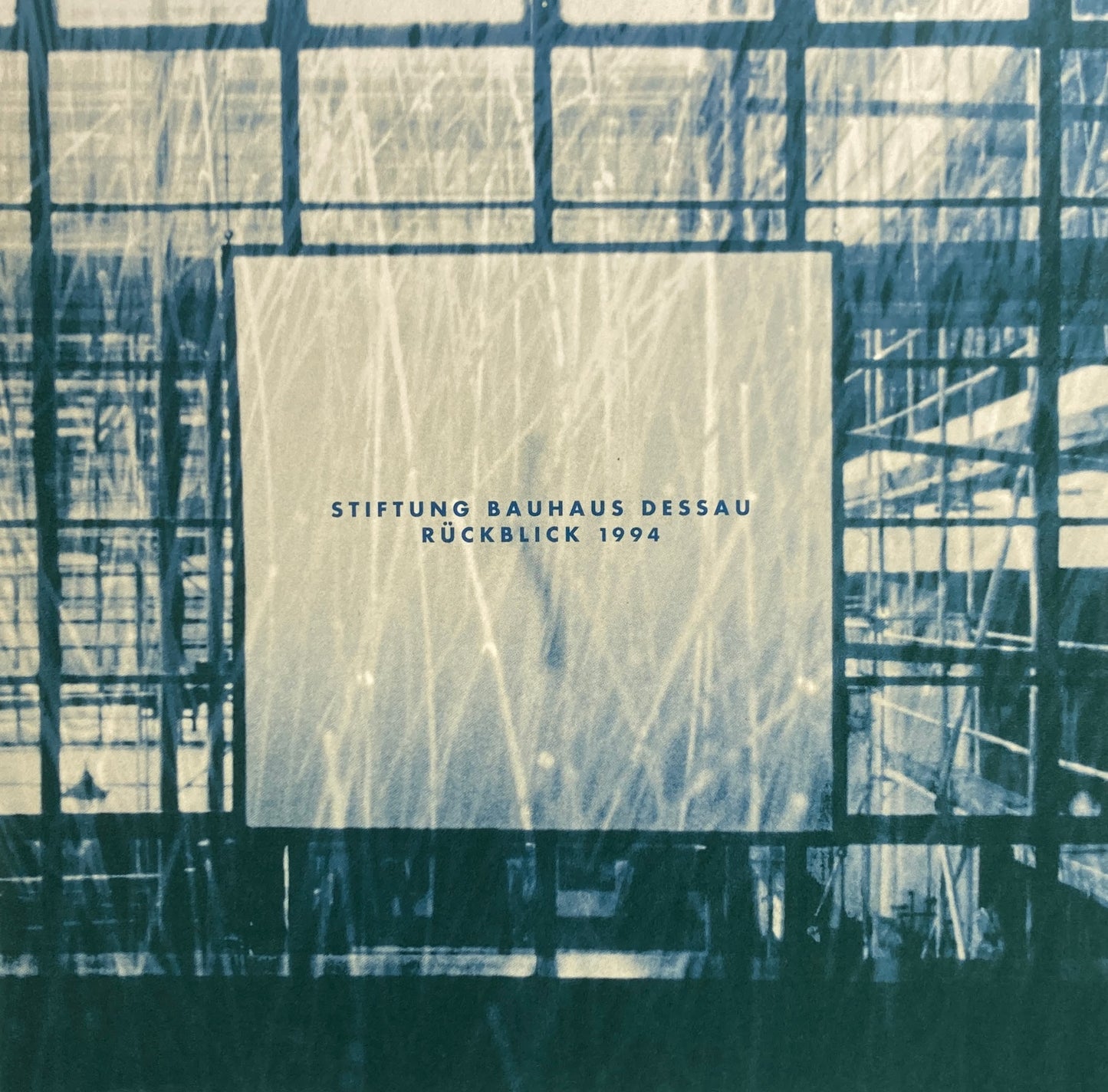 stiftung Bauhaus Dessau ruckblick 1994 Bauhaus Dessau Foundation review