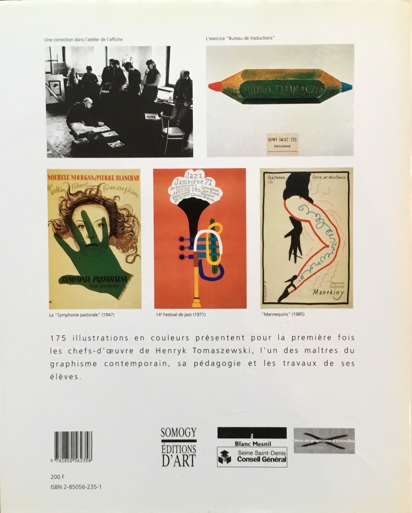 Henryk Tomaszewski ヘンリク・トマシェフスキ graphismes et pedagogie