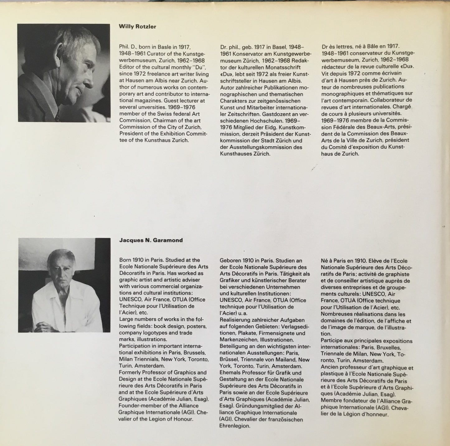 Art and Graphics Willy Rotzler