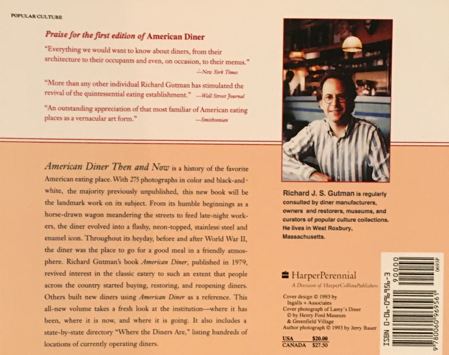 American Diner Then and Now