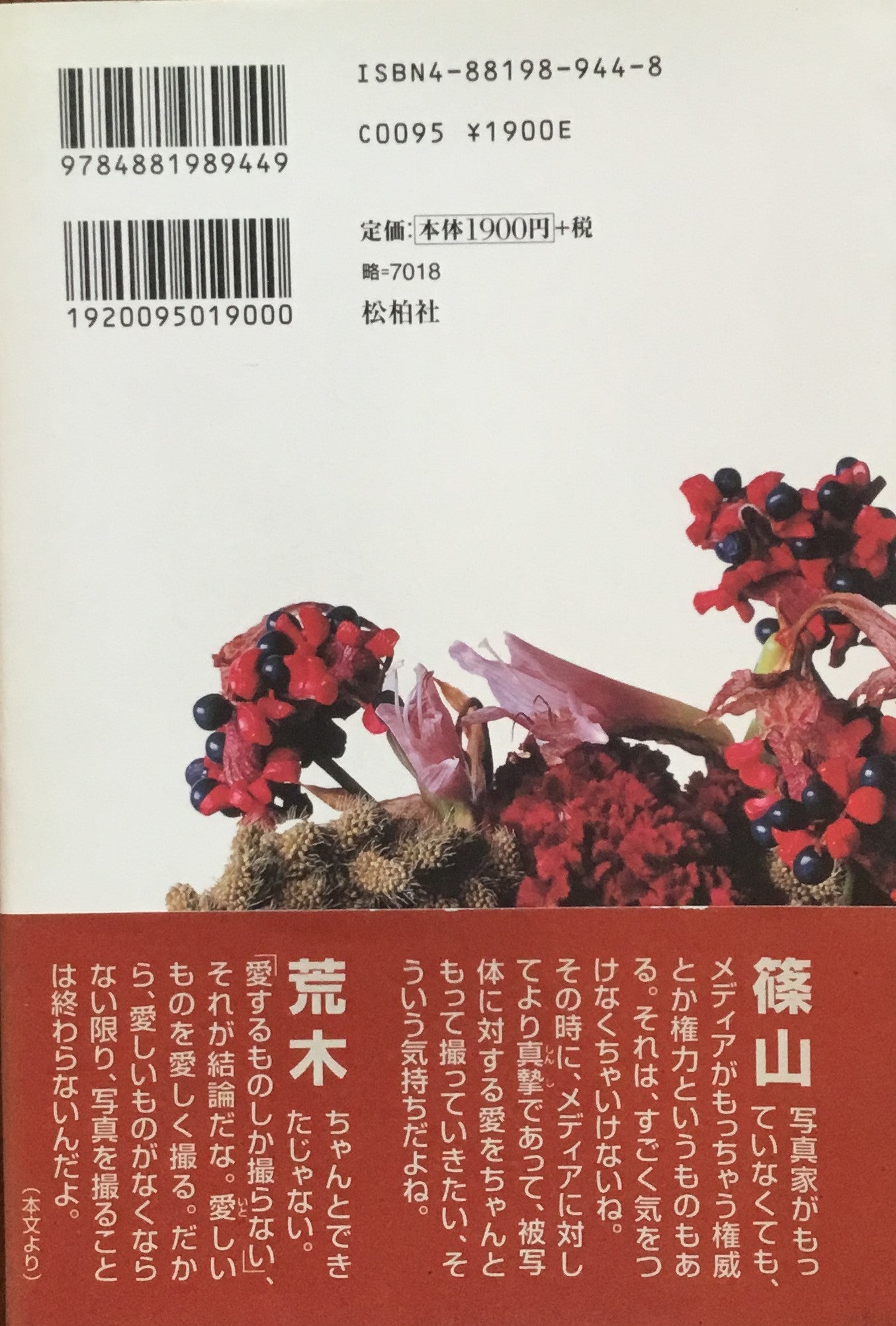 純写真から粋文学へ 荒木経惟