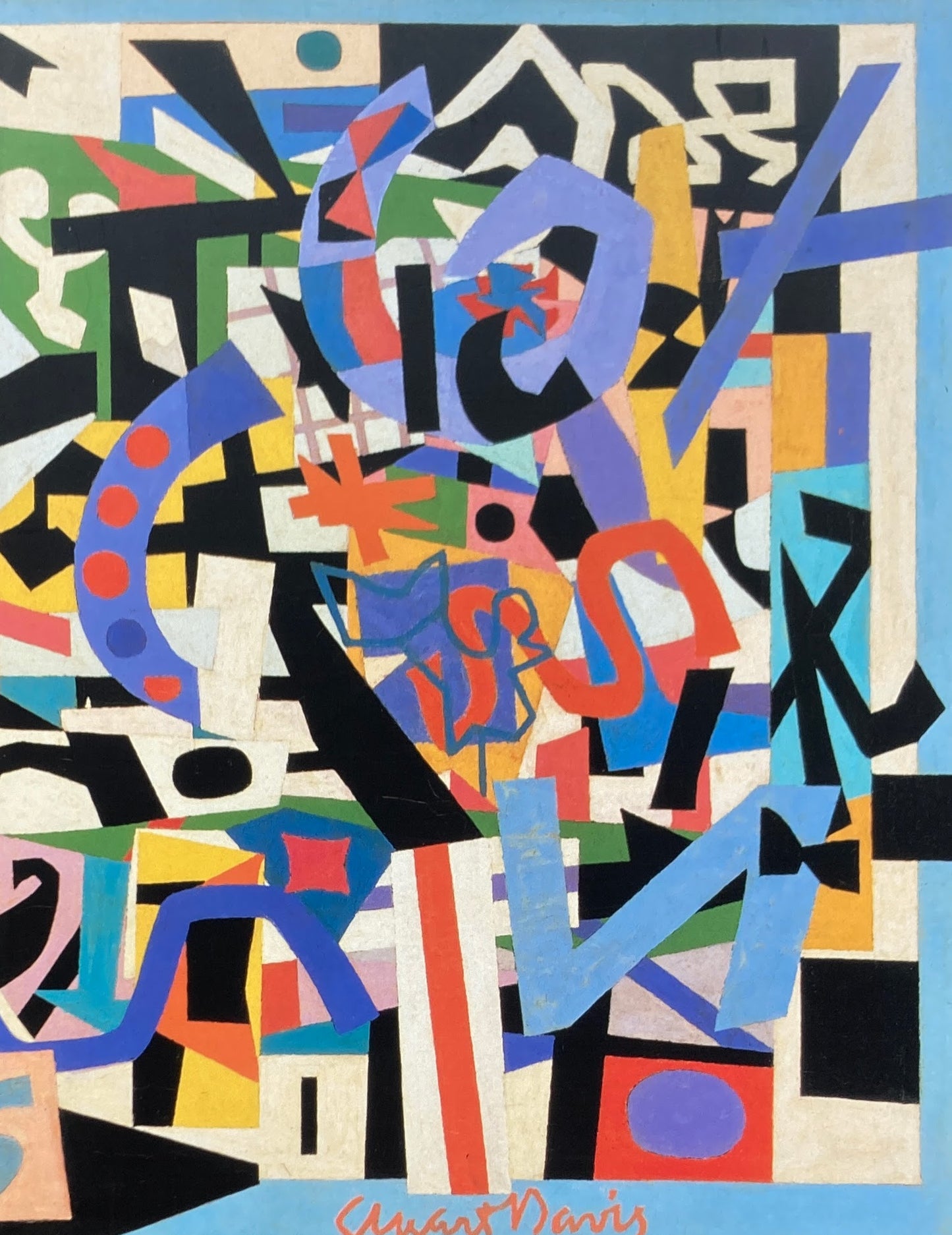 ジャズを愛し、ニューヨークを生きた スチュアート・デイヴィス展