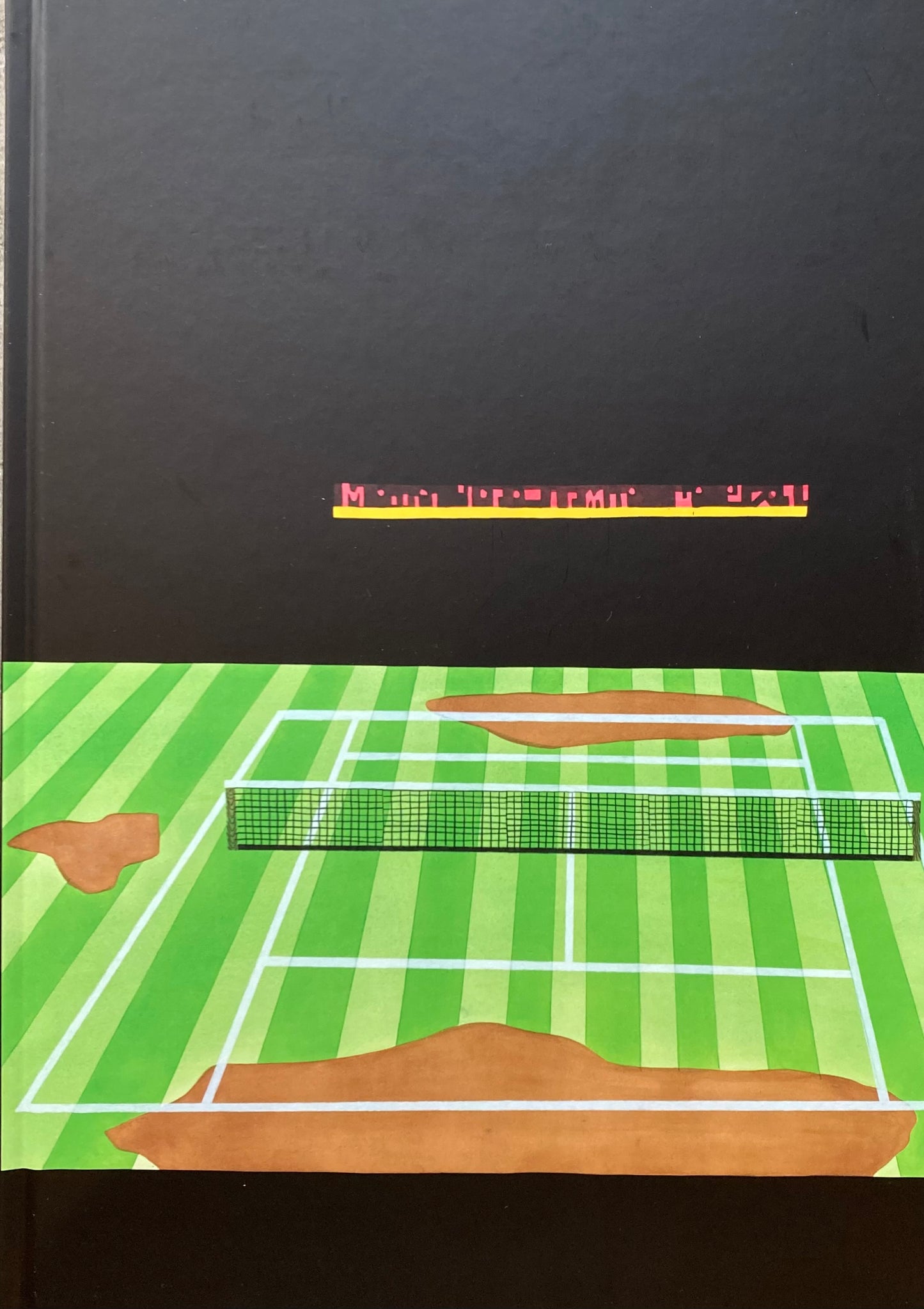 24 TENNIS COURT DRAWINGS Jonas Wood ジョナス・ウッド作品集 限定2500部