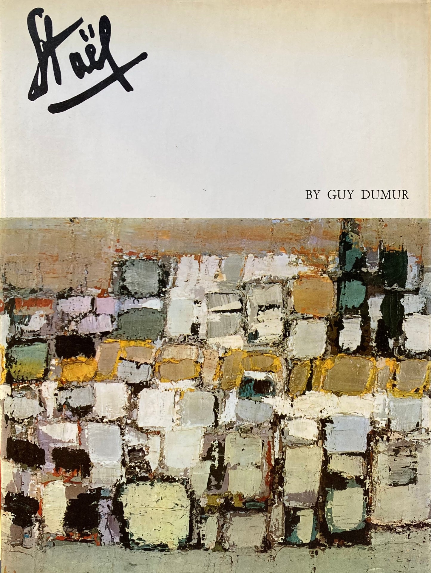 NICOLAS DE STAEL The Q.L.P Art Series Guy Dumur ニコラ・ド・スタール