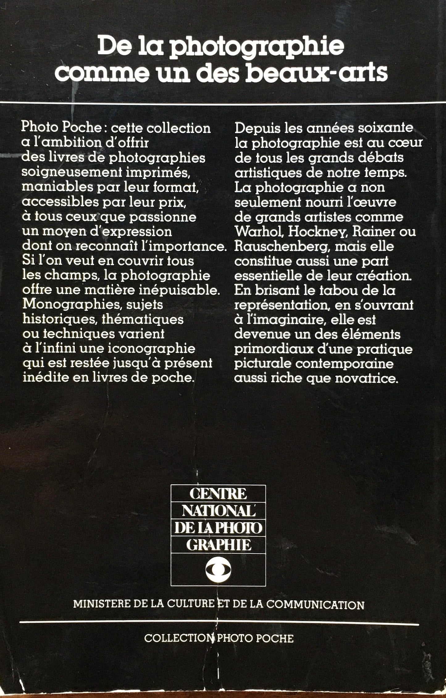 De la photographie comme un des beaux-arts Photo Poche 38