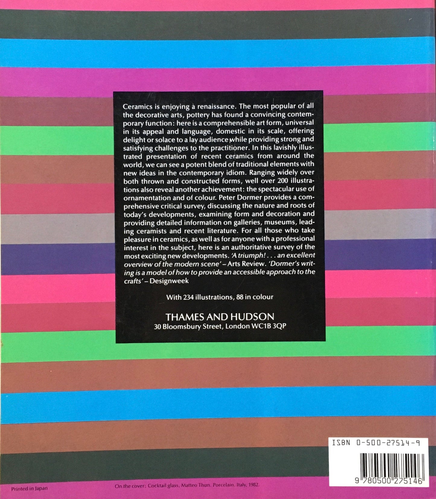 the new ceramics trends+traditions Peter Dormer