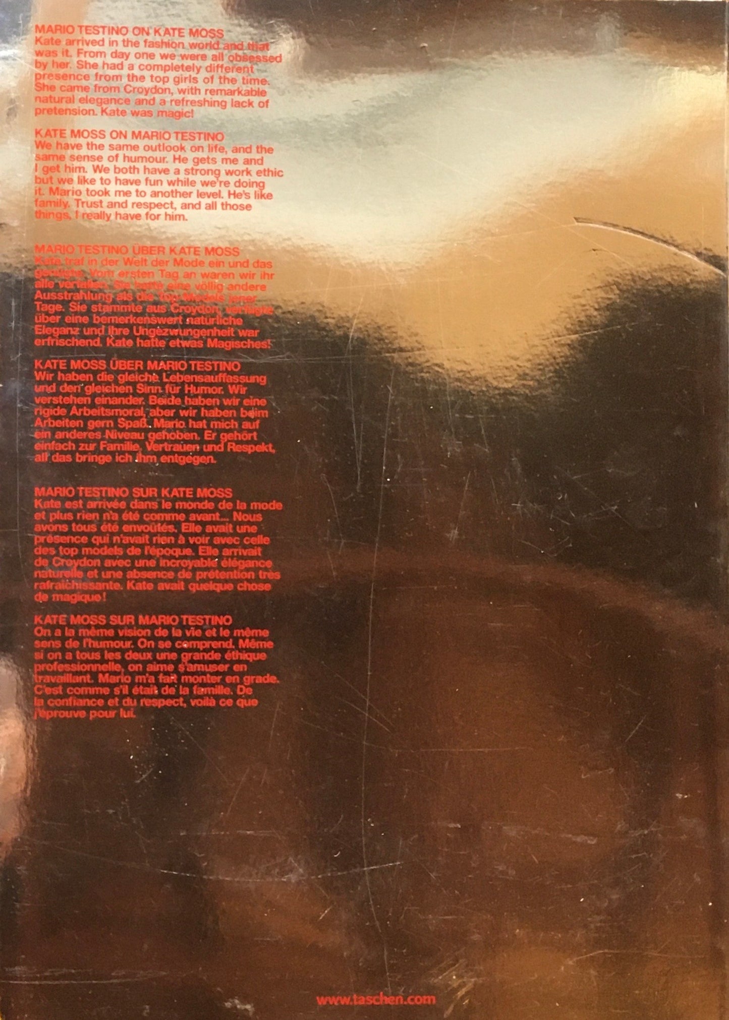 KATE MOSS BY MARIO TESTINO