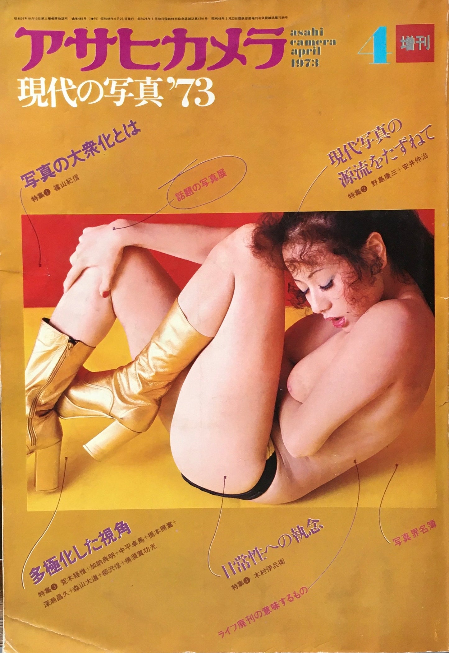 アサヒカメラ 486号 1973年4月号増刊号 現代の写真’73