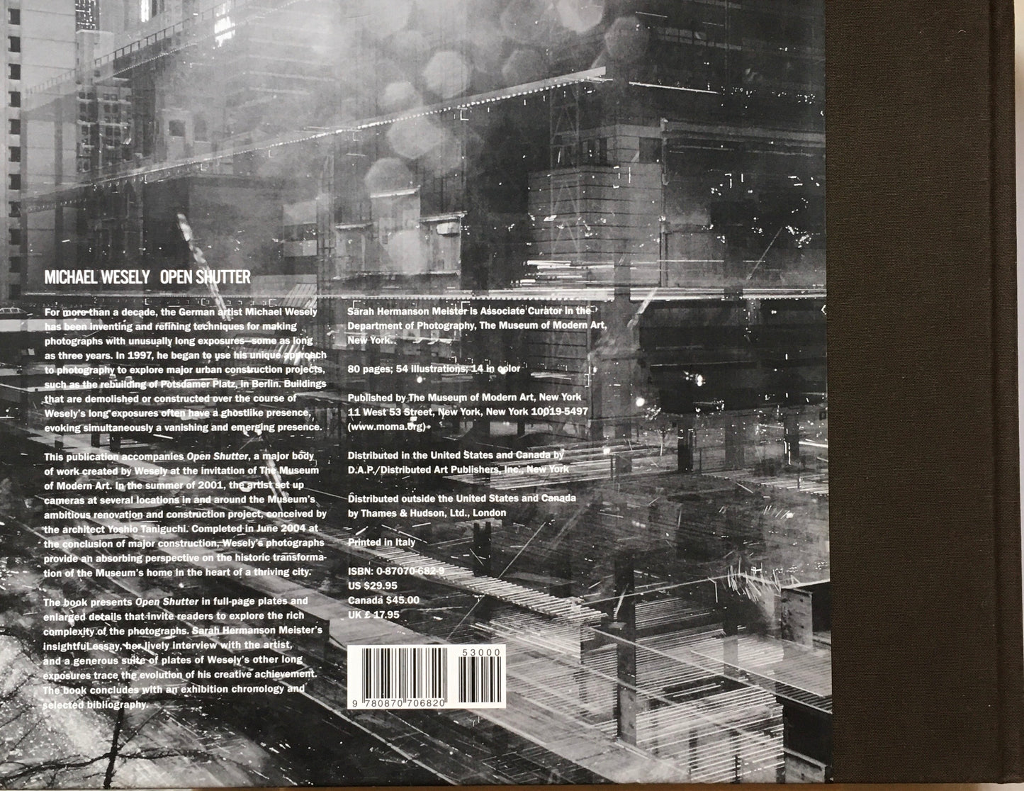 MICHAEL WESELY OPEN SHUTTER