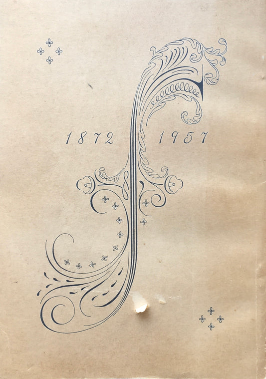 資生堂社史 1872‐1957 資生堂と銀座のあゆみ八十五年 普及版 函欠