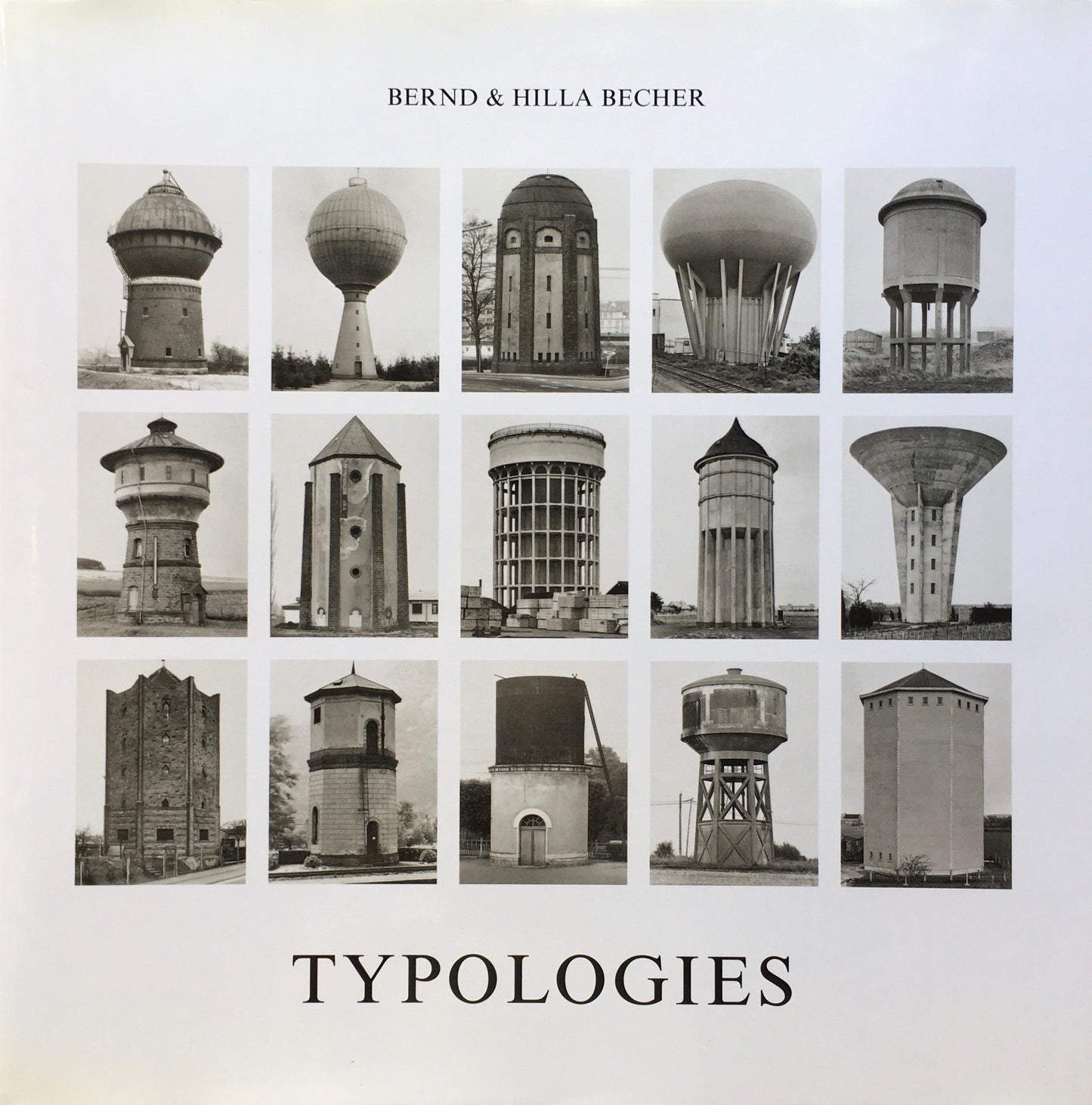 BERND&HILLA BECHER TYPOLOGIES ベルント&ヒラ・ベッヒャー写真集 英語版 初版