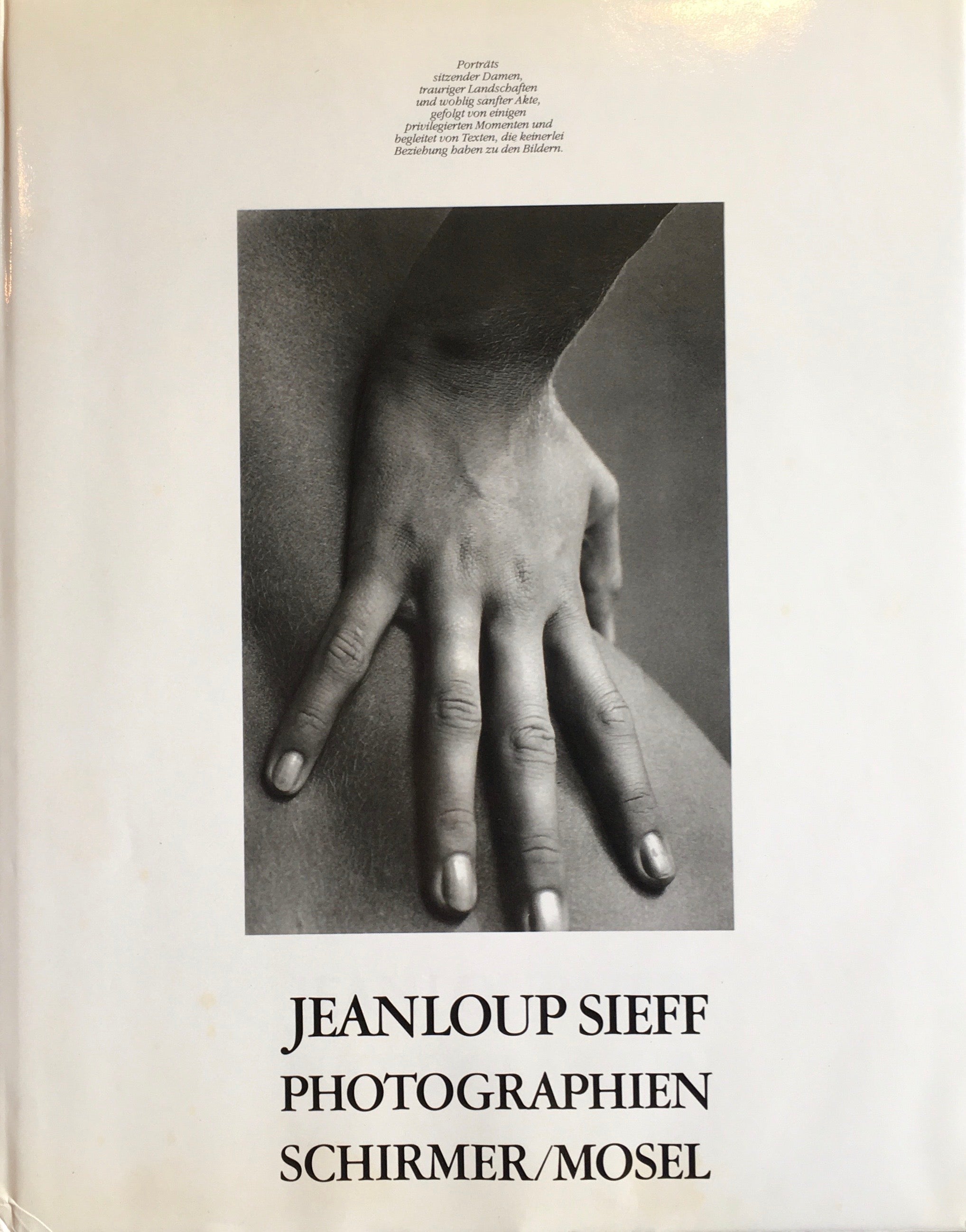 Photographien Jeanloup Sieff ジャンルー・シーフ写真集 – smokebooks 