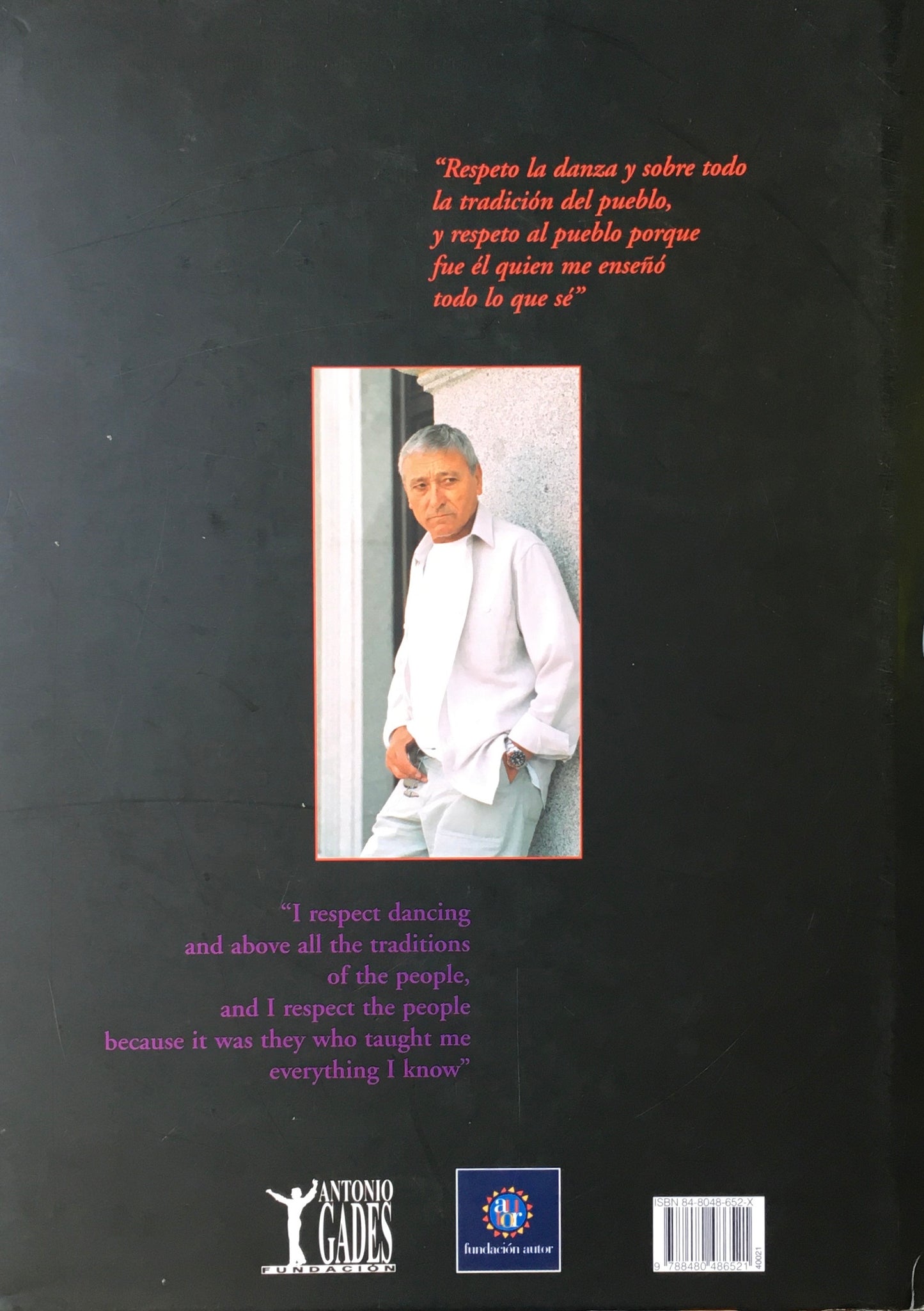 Antonio Gades 1936-2004 A Pilar Lopez