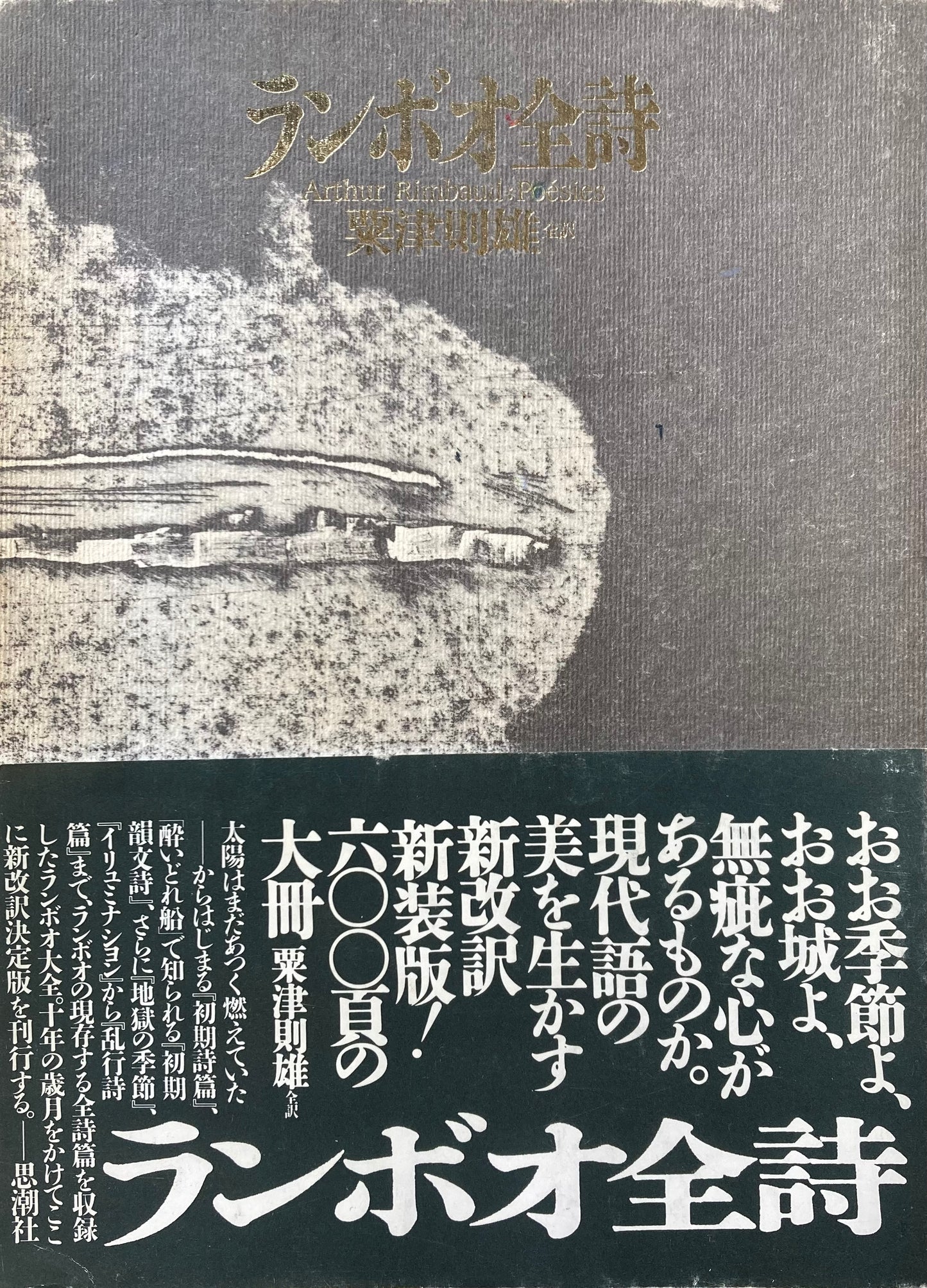 ランボオ全詩 粟津則雄 1995年改訳新装版