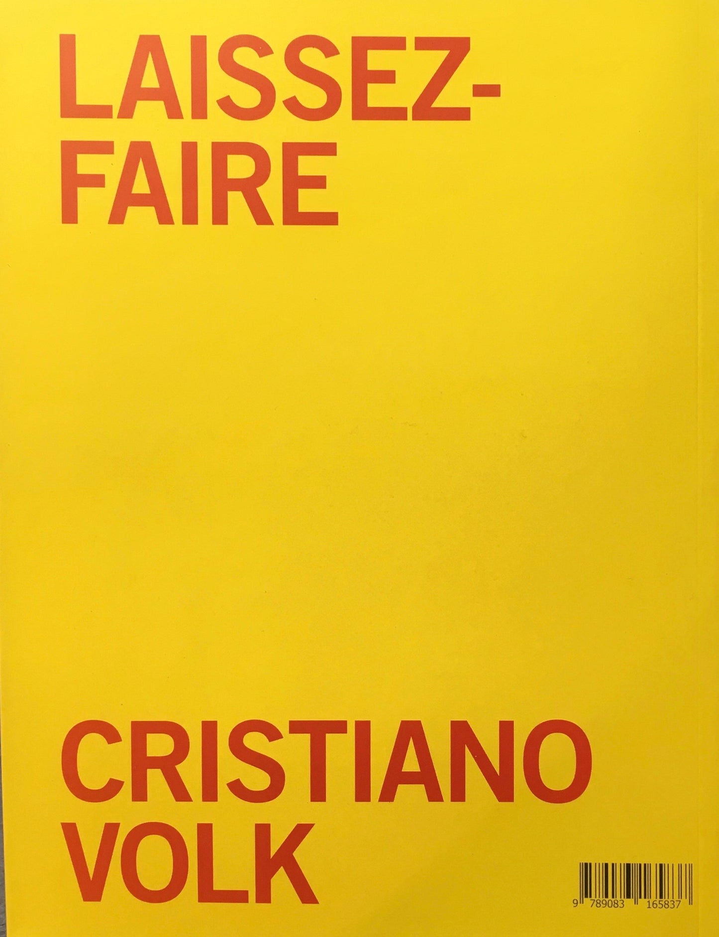 Laissez-Faire Cristiano Volk