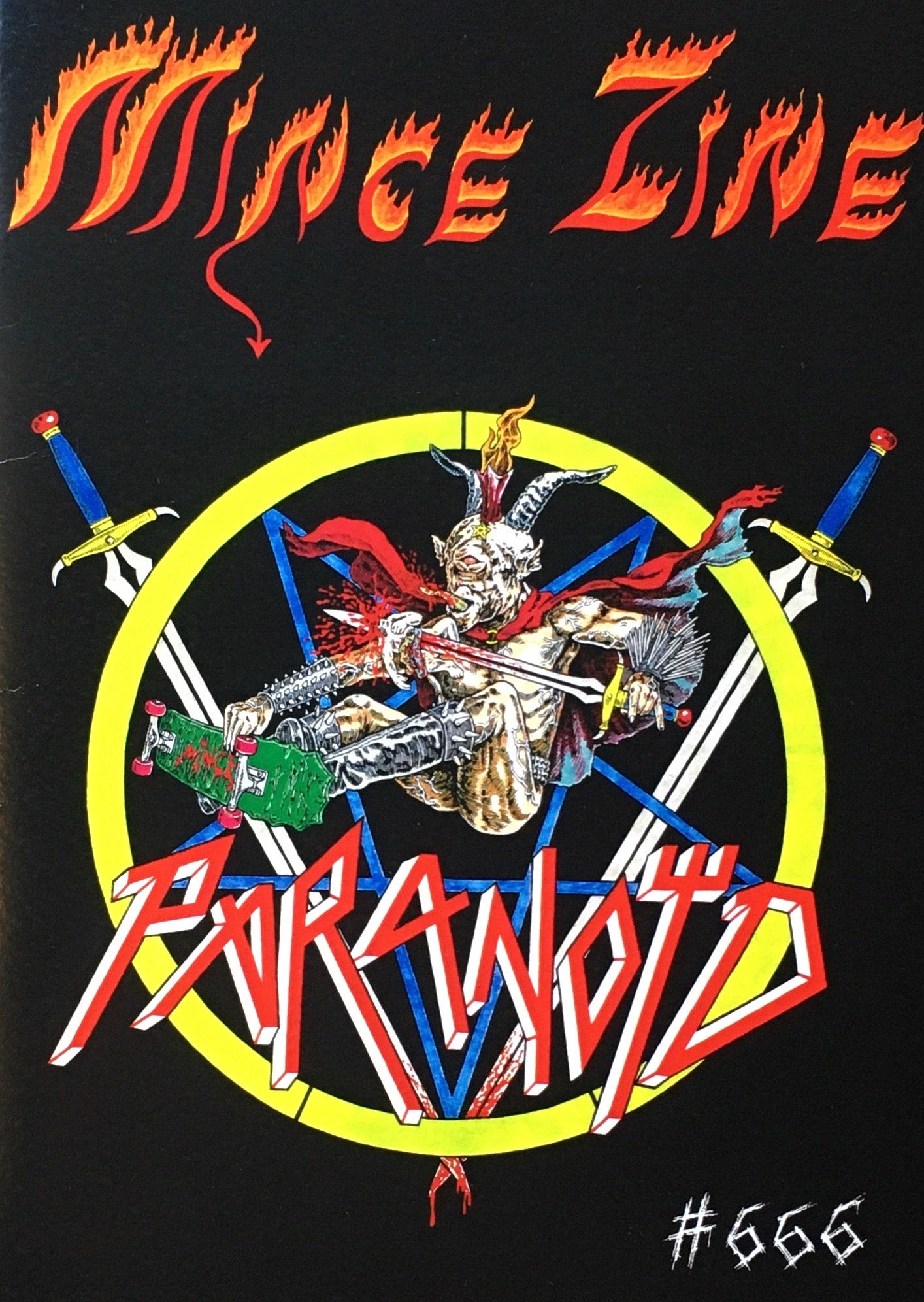 PARANOID Mince Zine