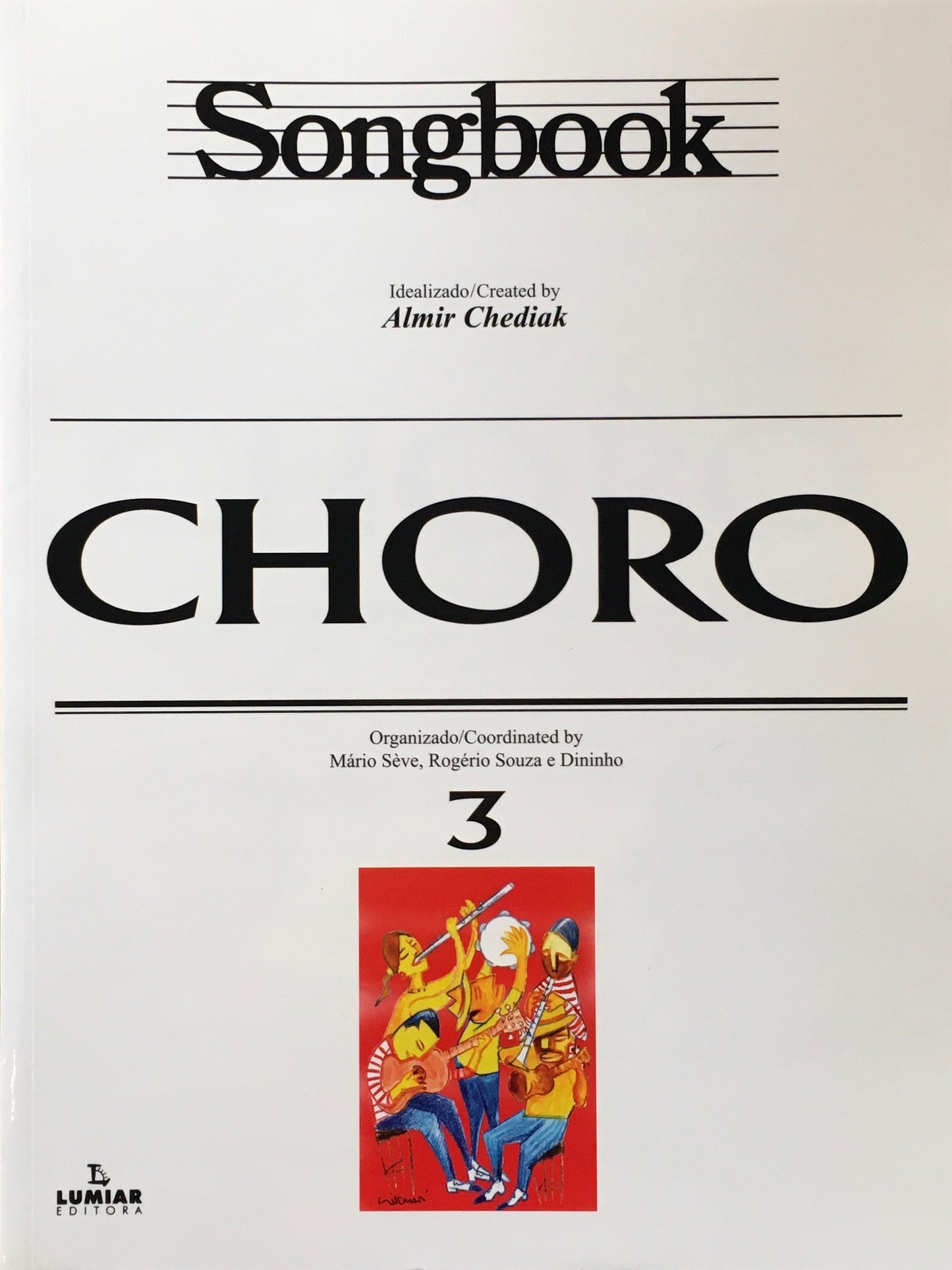 Song book CHORO 1~3 Almir Chediak 3冊セット