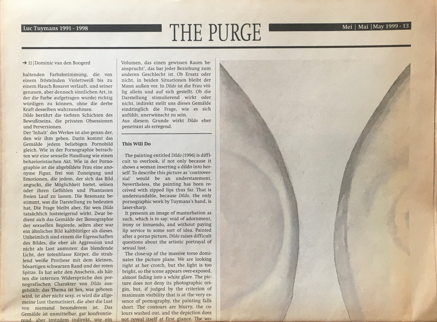 THE PURGE Luc Tuymans