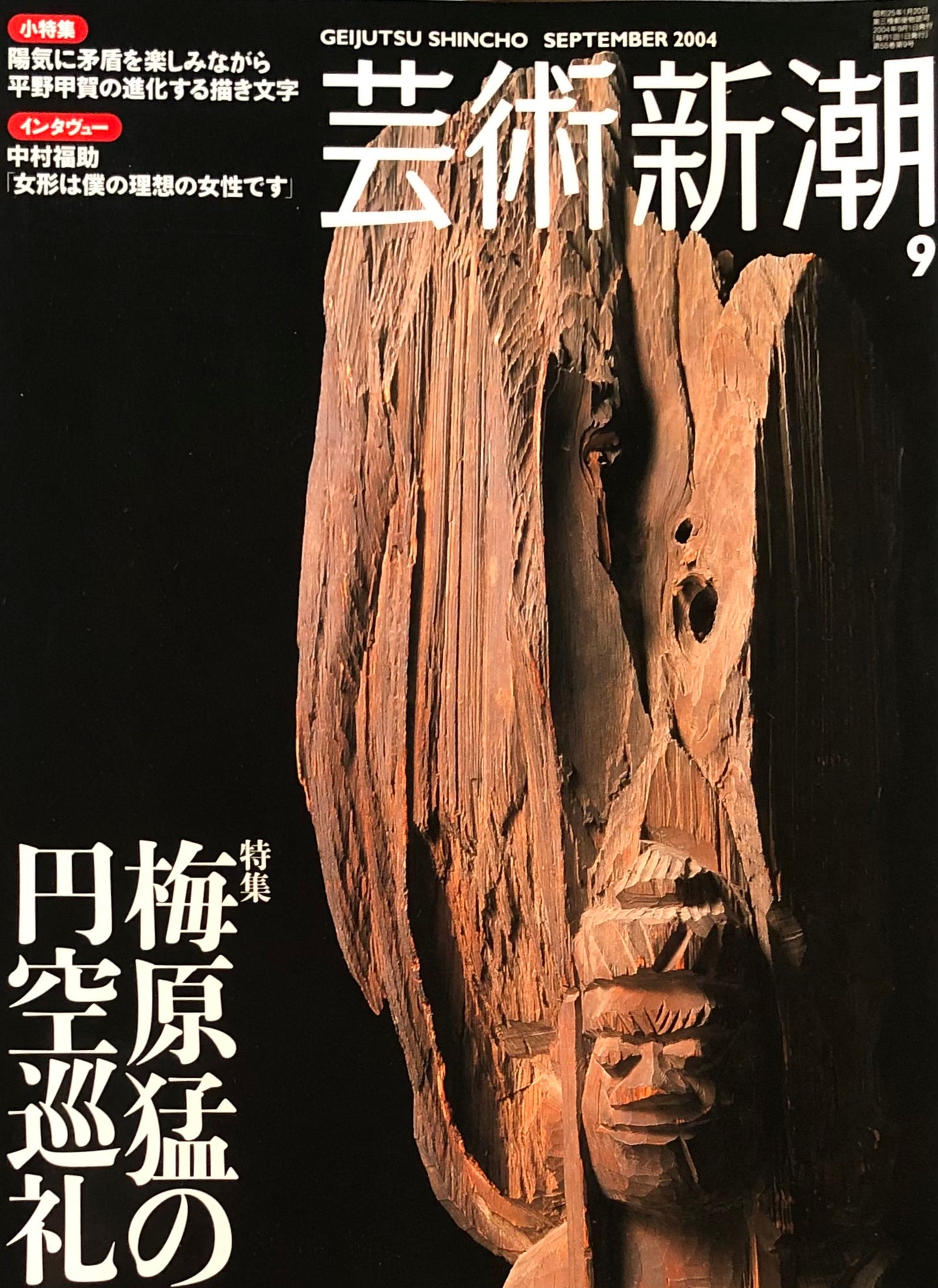 芸術新潮 657号 2004年9月号 梅原猛の円空巡礼