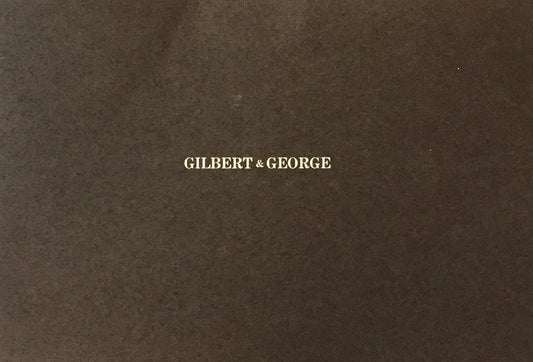 GILBERT & GEORGE 1981 かんらん舎