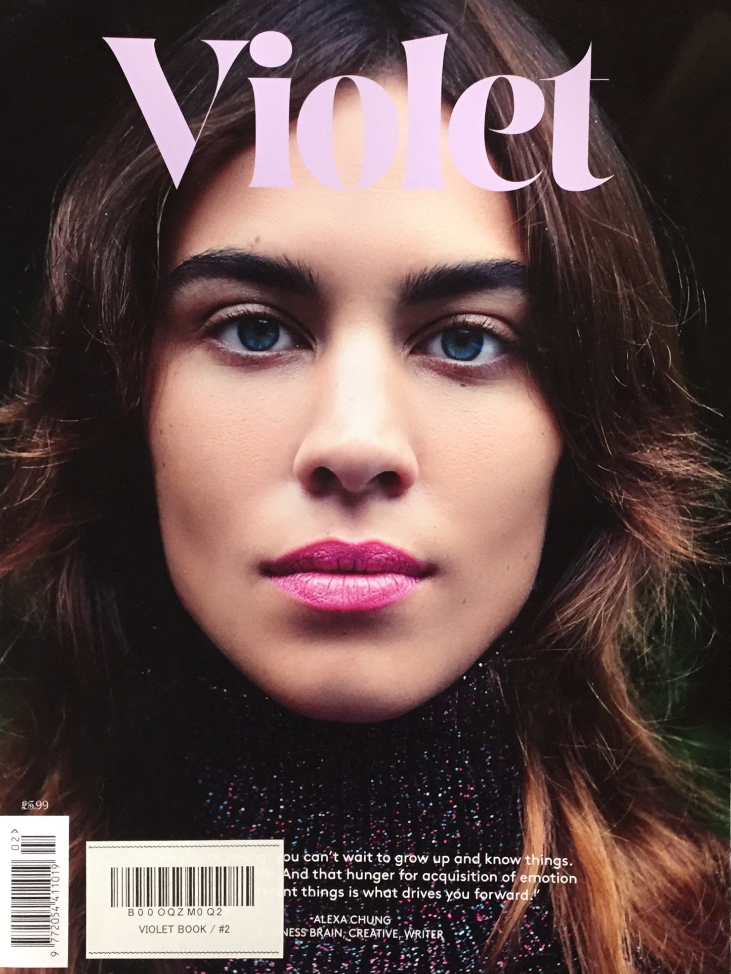 Violet Book 02 Girl before a Mirror