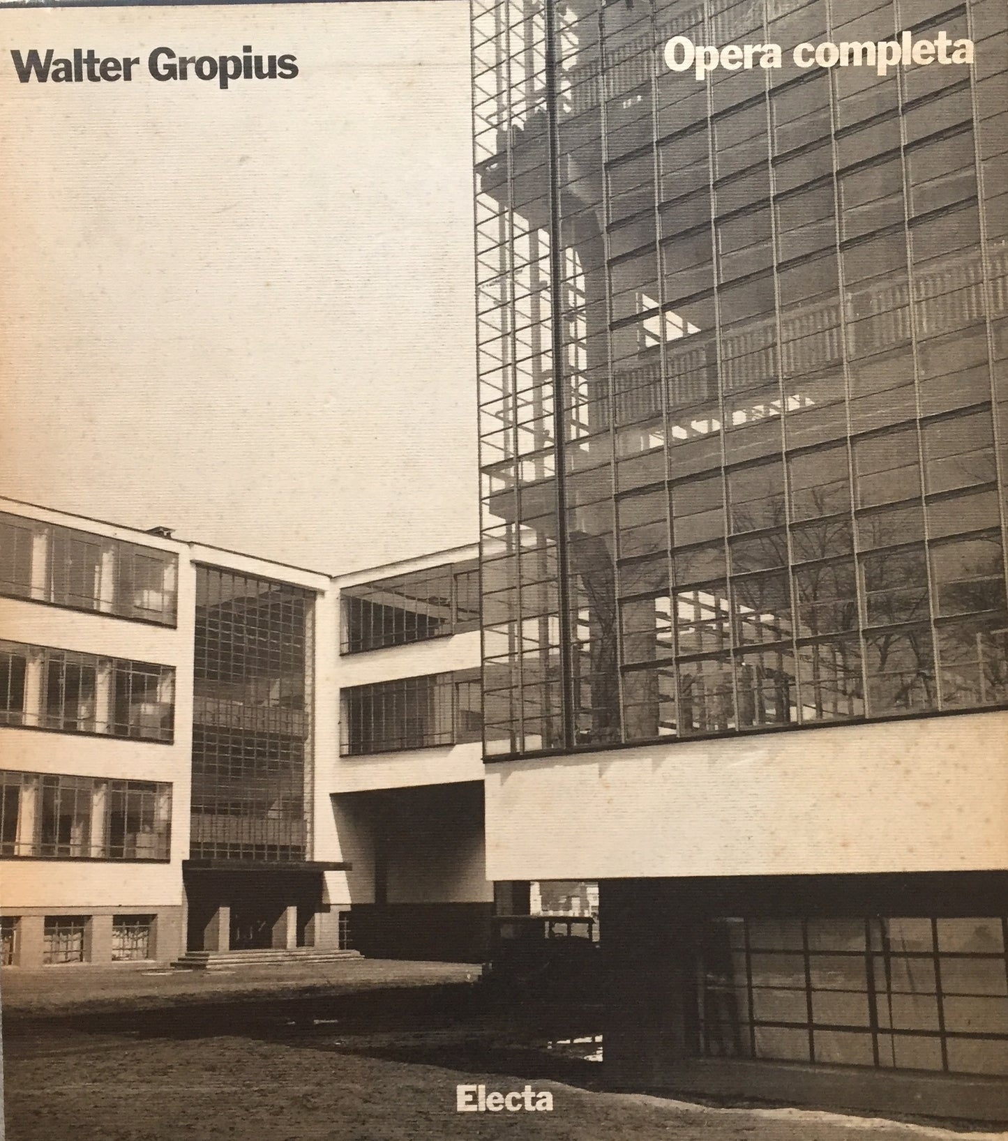 Walter Gropius Opera completa Winfried Nerdinger 1989年復刻版 ヴァルター・グロピウス