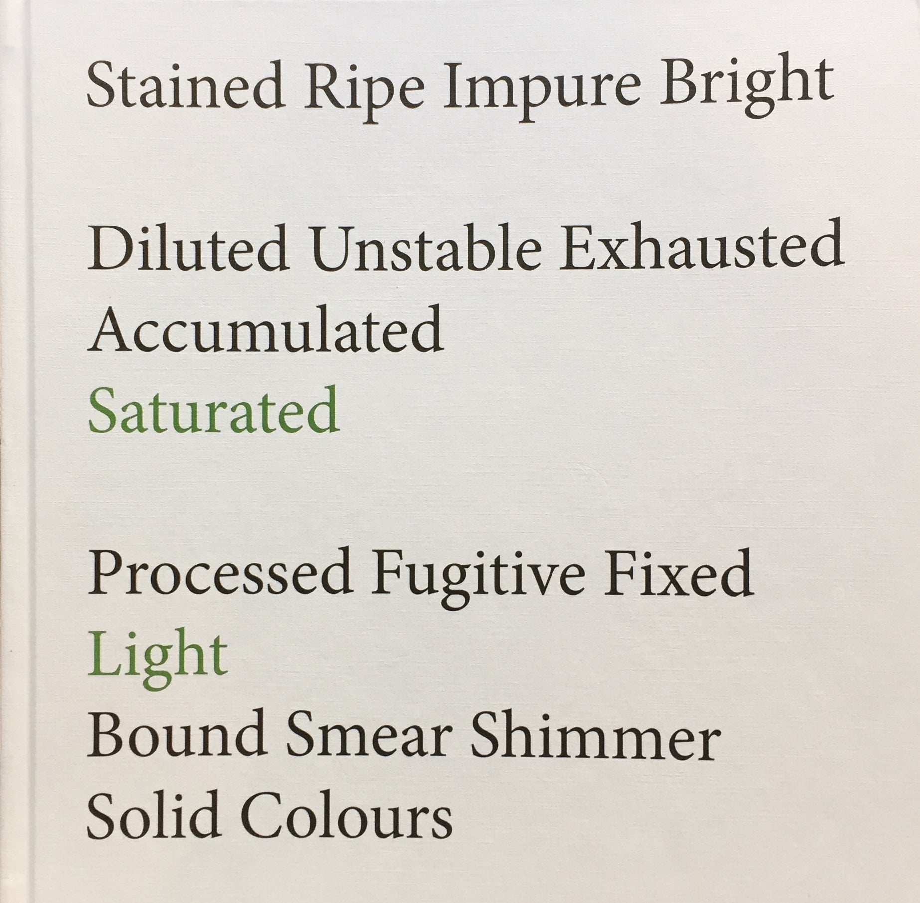 Saturated Light Wolfgang Tilmans ヴォルフガング・ティルマンス